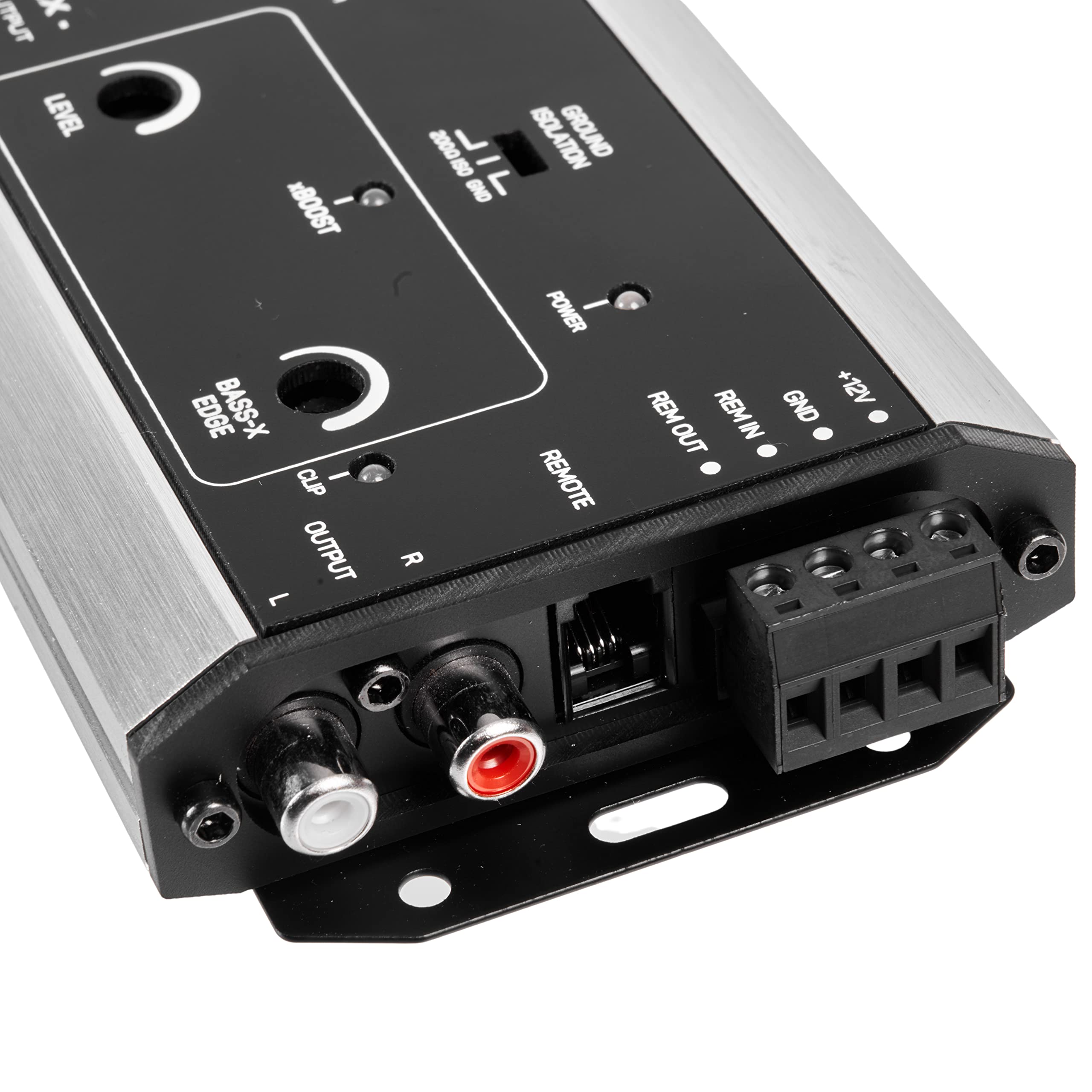 Nvx Xlca2X X Series Pro 2 Channel Line Out Converter Digital Bass Enhancer With Xboost, Impedance Matching, And Remote Level Con