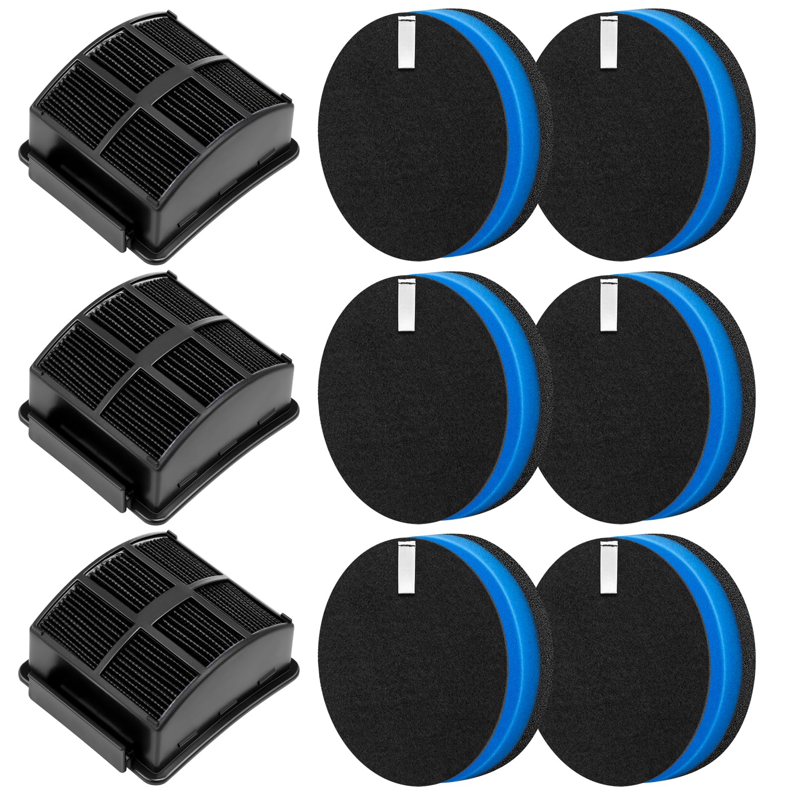 Hepa Filter Replacement Kit Compatible With Bissell 2998 Multiclean Lift Off Pet Vacuum, Fit For Bissell 2998 2999 2849 3000 305