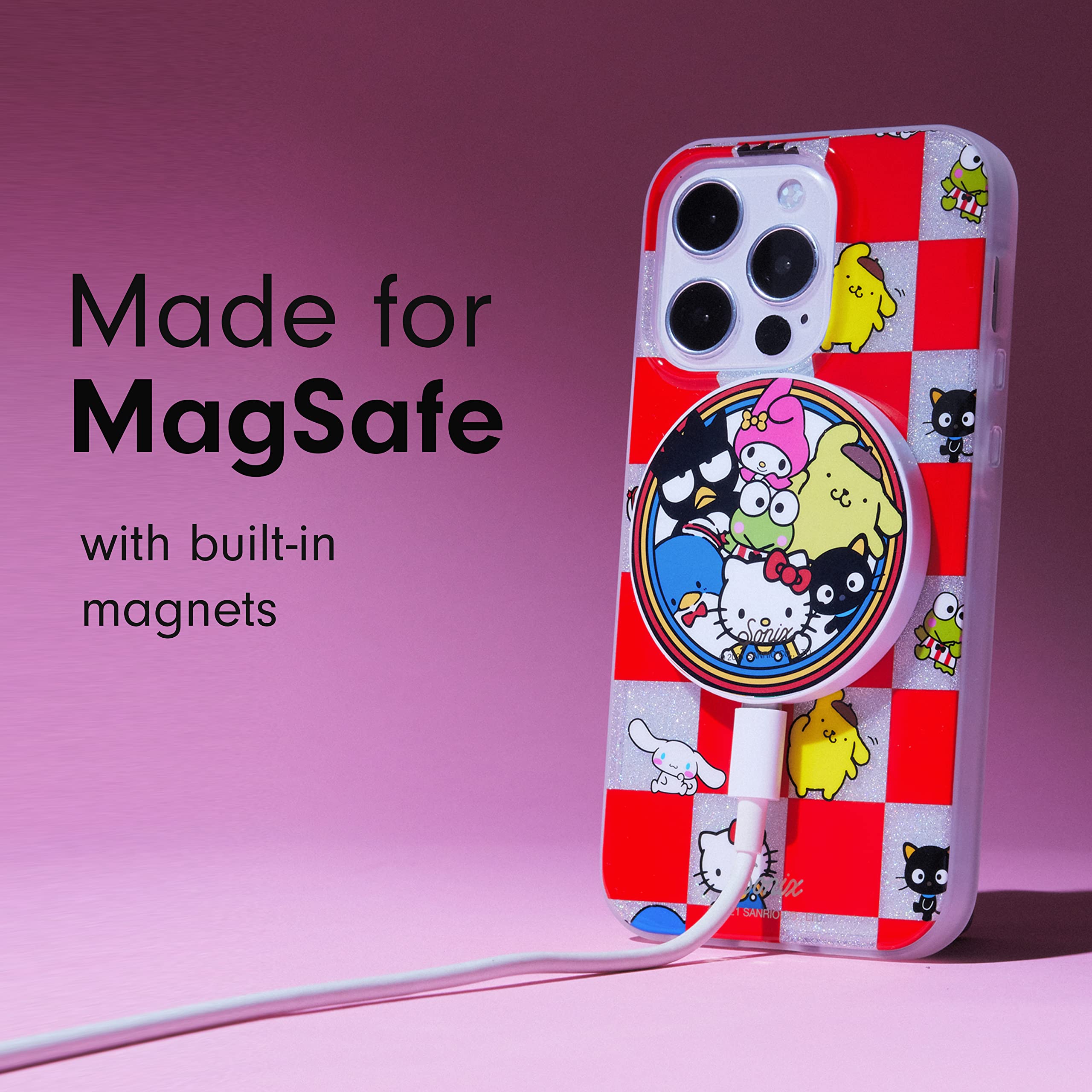 Sonix X Sanrio Case For Iphone 13 Pro | Compatible With Magsafe | 10Ft Drop Tested | Hello Kitty And Friends