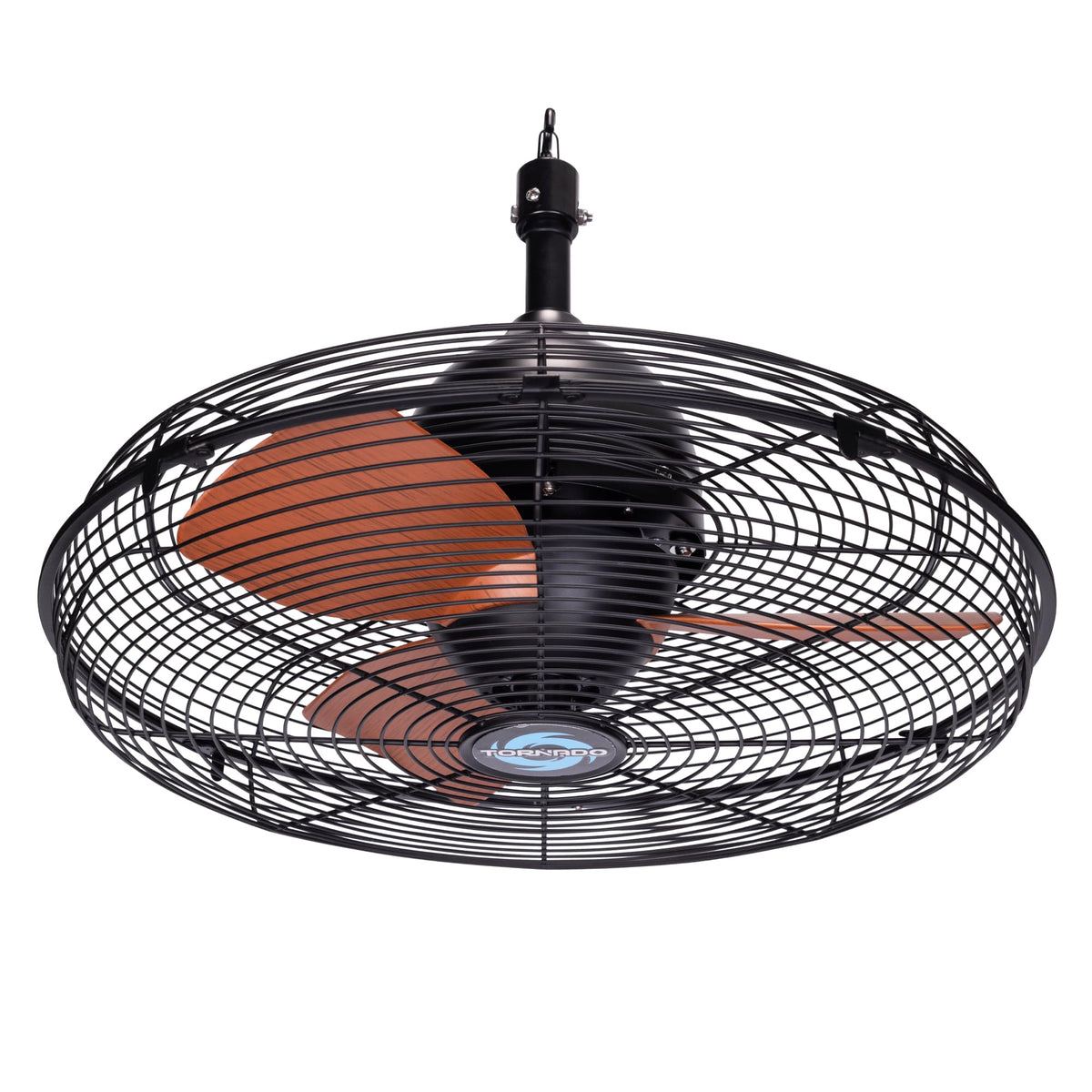 Tornado 20 Inch Outdoor Downrod Mount Ceiling Fan   Ipx4 Water Resistant, Remote Control Included, 3 Speed Settings, 3300 Cfm, 1