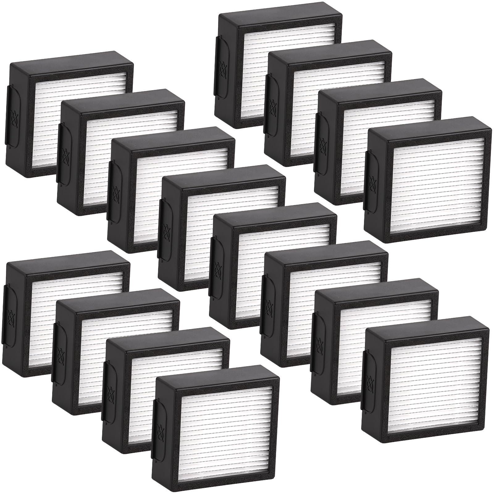 (16 Pack) Combo 10 Max Replacement Hepa Filter Compatible With Irobot Roomba Combo J7+ Plus/Combo J9+/ Combo 10 Max Robot Vacuum