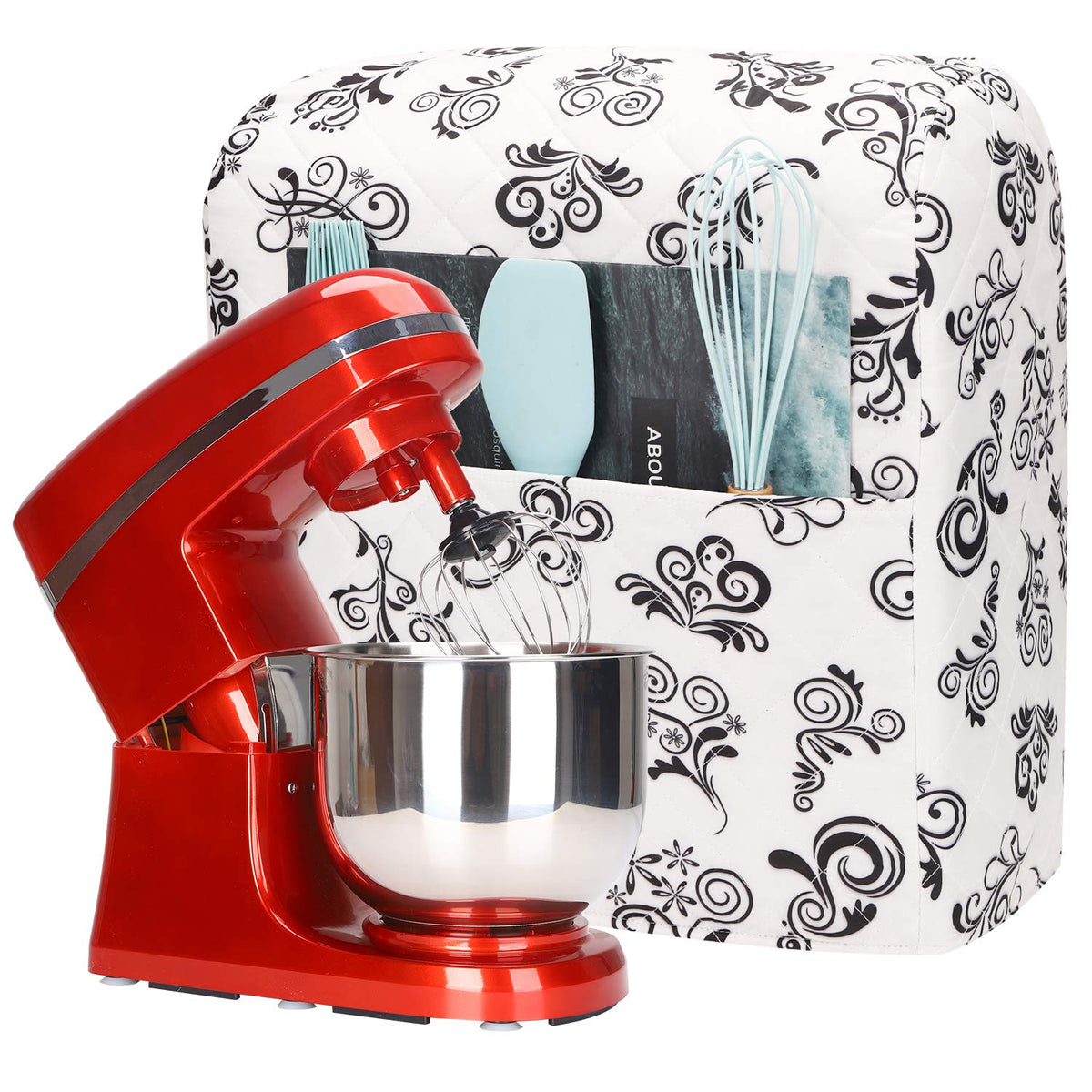 Kitchen Aid Mixer Cover,Kitchen Stand Mixer Cover Compatible With 5 8 Quart Kitchenaid Hamilton Mixers,Kitchen Aid Covers For St
