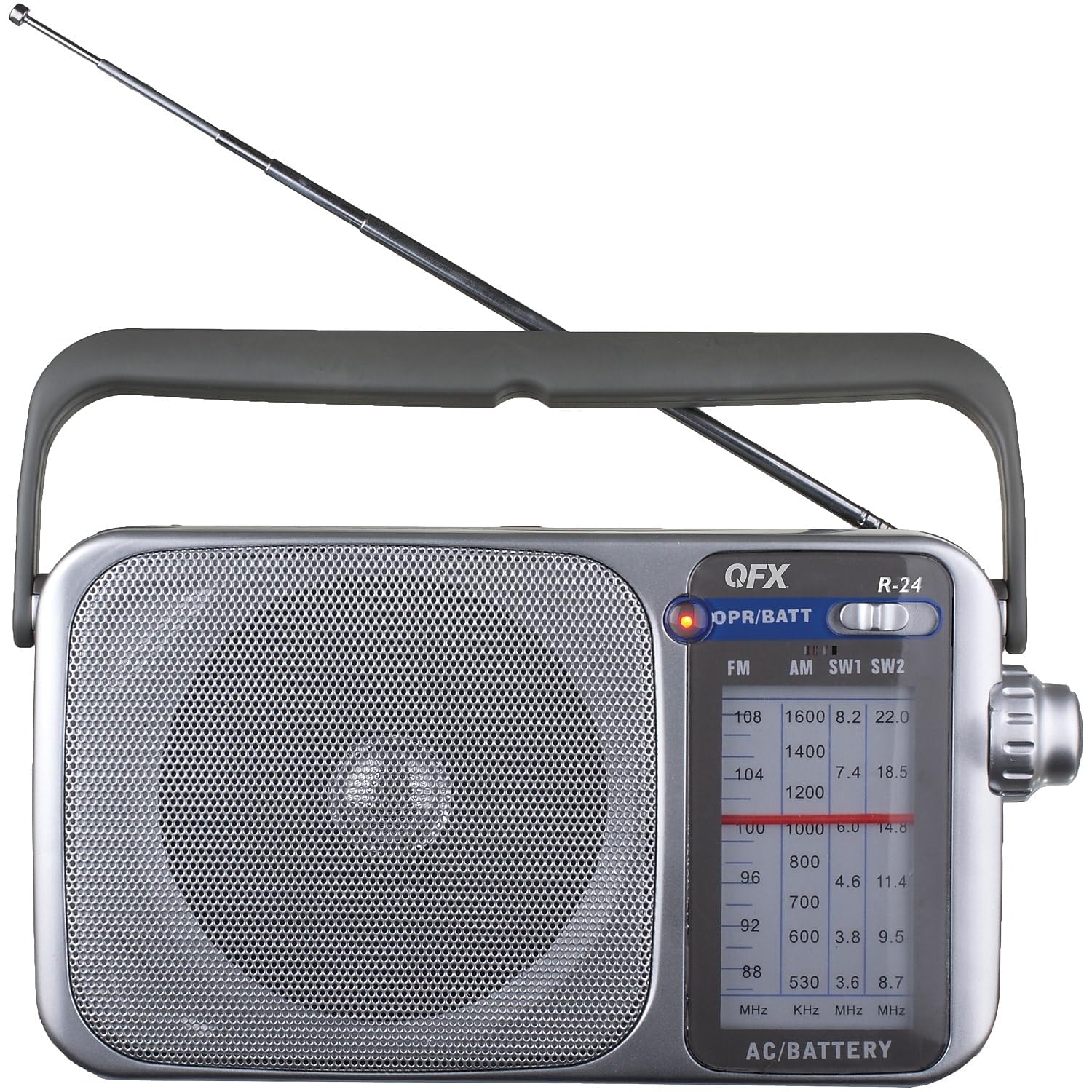 Qfx R 24 Portable Am/Fm/Sw1 Sw2 Radio