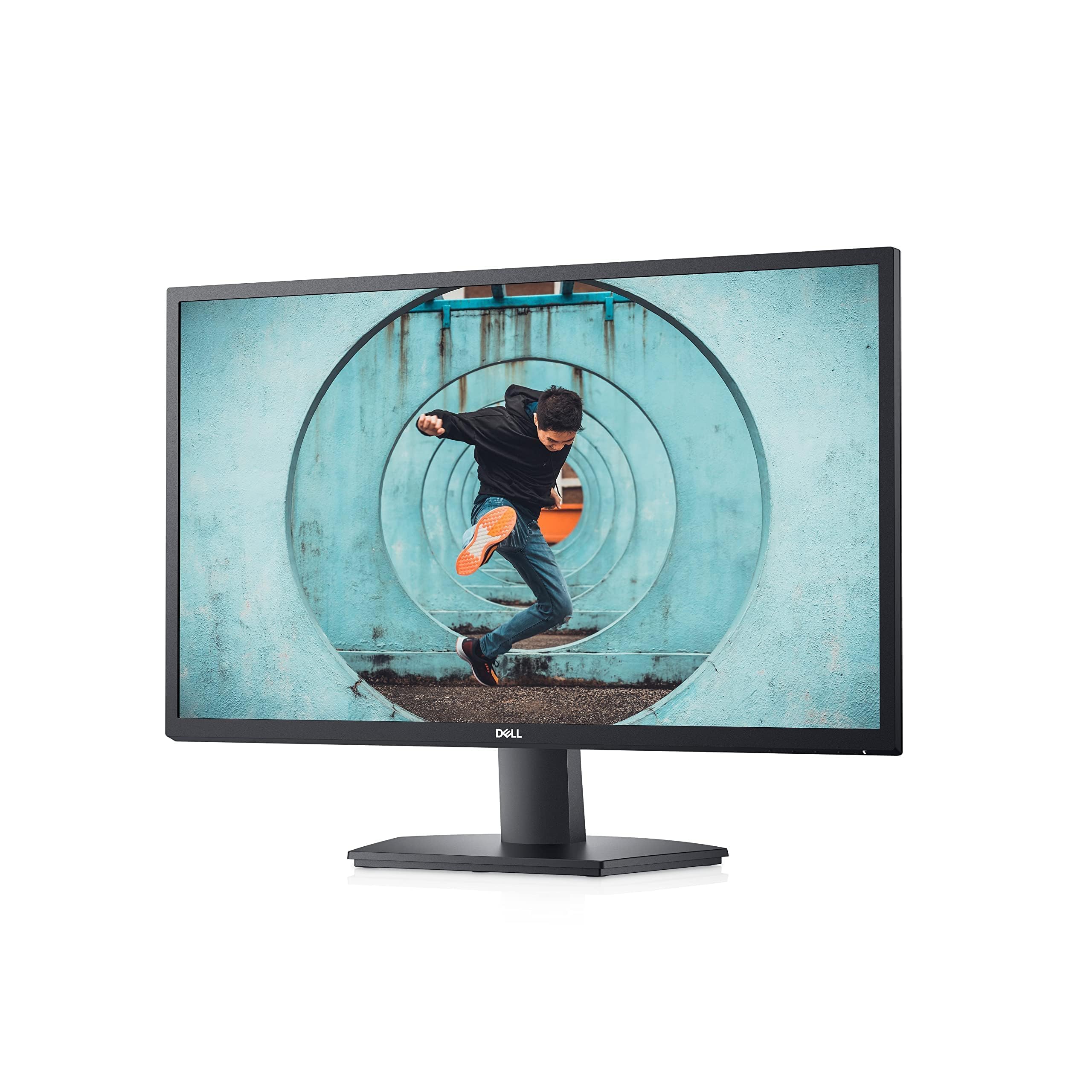 Dell Se2722H Monitor   27 Inch Full Hd (1920 X 1080) 60Hz 8Ms Display, Hdmi/Vga Connectivity, Amd Freesync Technology, Tilt Adju