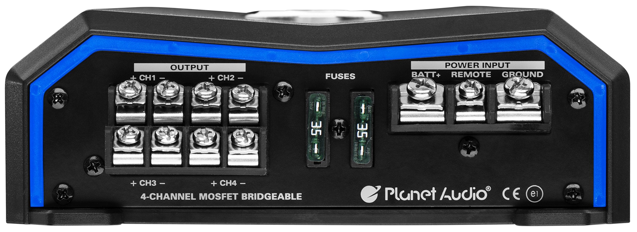Planet Audio PL2400.4 4 Channel Car Amplifier Class A/B 2400W Max Power