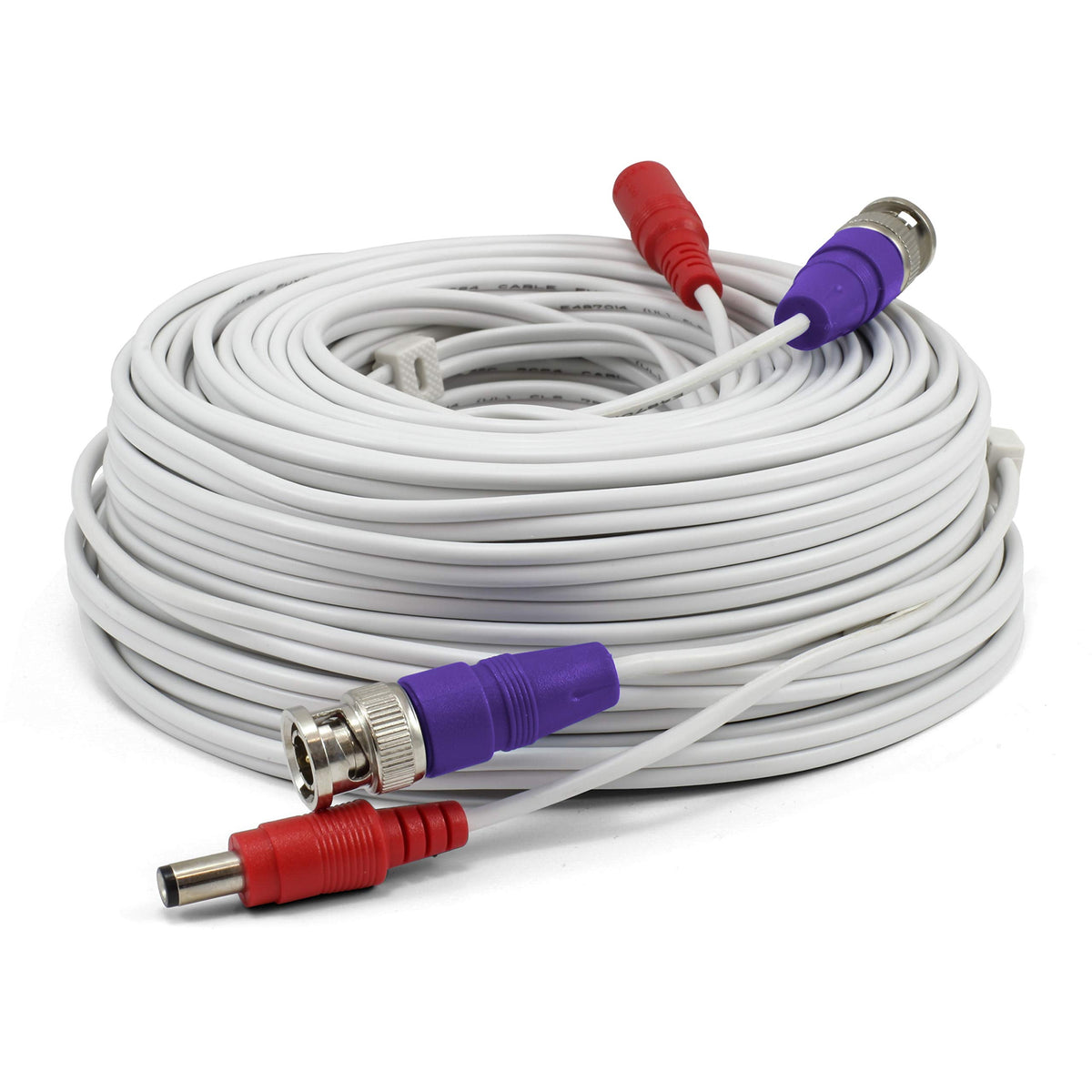 Swann Bnc Coaxial Cable For Security Camera Cctv System, Audio Video Extension Power Cables, Ul Certified And Fire Resistant, 10