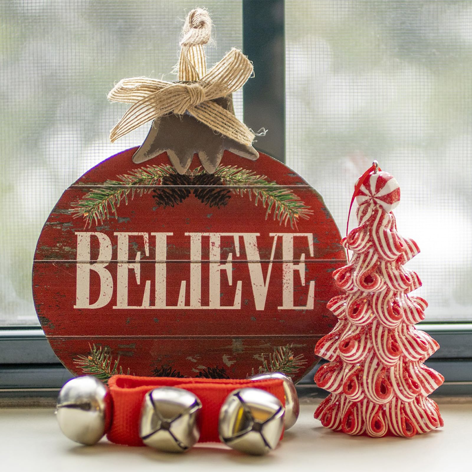 Patikil 2Pcs Wrist Bells, Jingle Bells Ankle Bells Wrist Bells Bracelet Percussion Instruments Musical Rhythm Band 4 Silver Bell