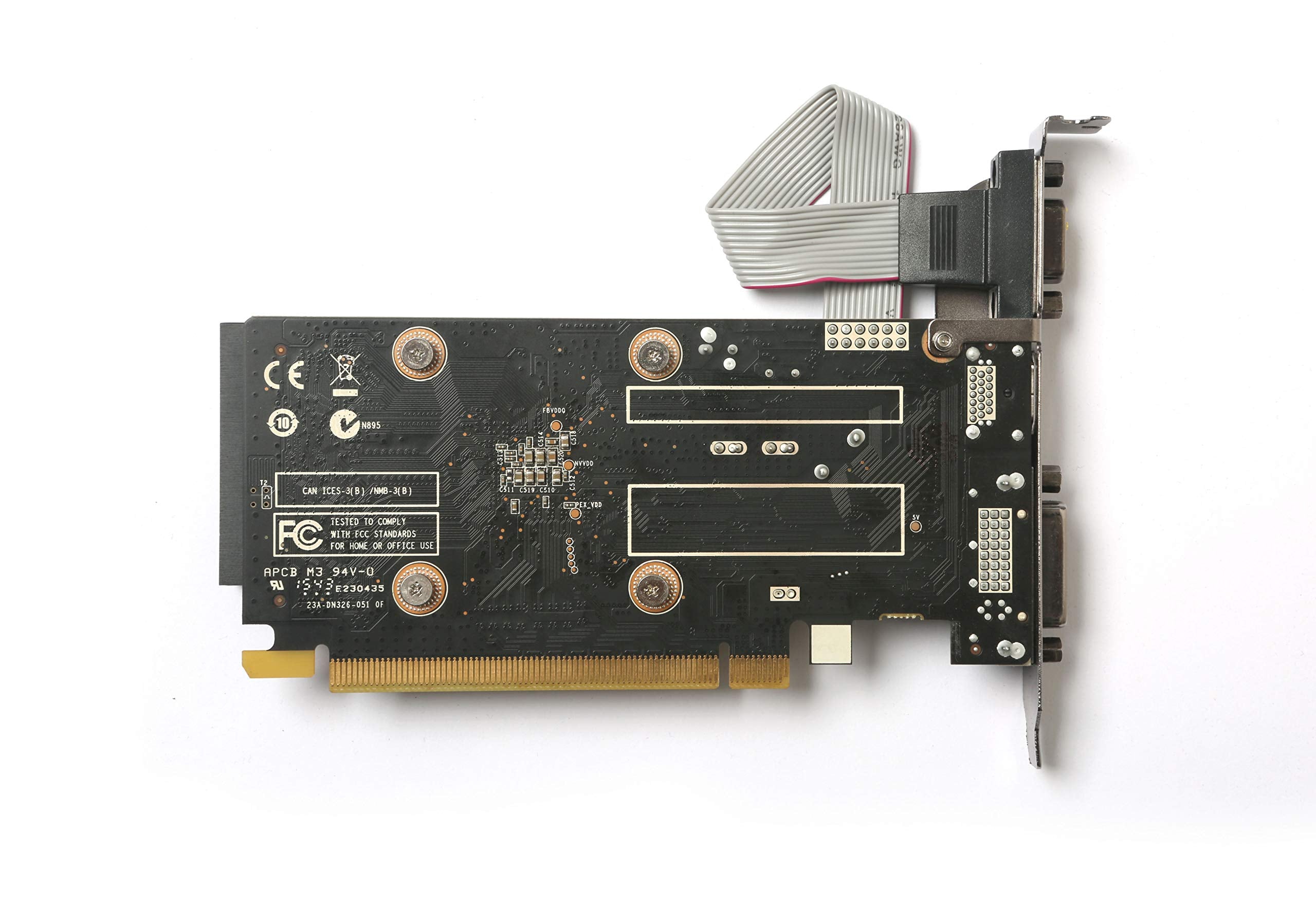 Zotac Geforce Gt 710 2Gb Ddr3 Pci E2.0 Dl Dvi Vga Hdmi Passive Cooled Single Slot Low Profile Graphics Card (Zt 71302 20L)