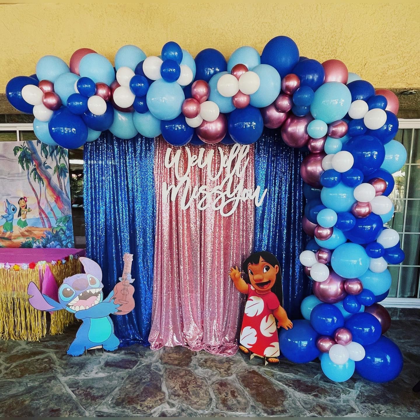 B Cool Royal Blue Sequin Backdrop Curtains 2 Packs 2Ftx8Ft Sparkly Backdrop Fabric Glitter Backdrop For Party Ceremony Wedding B