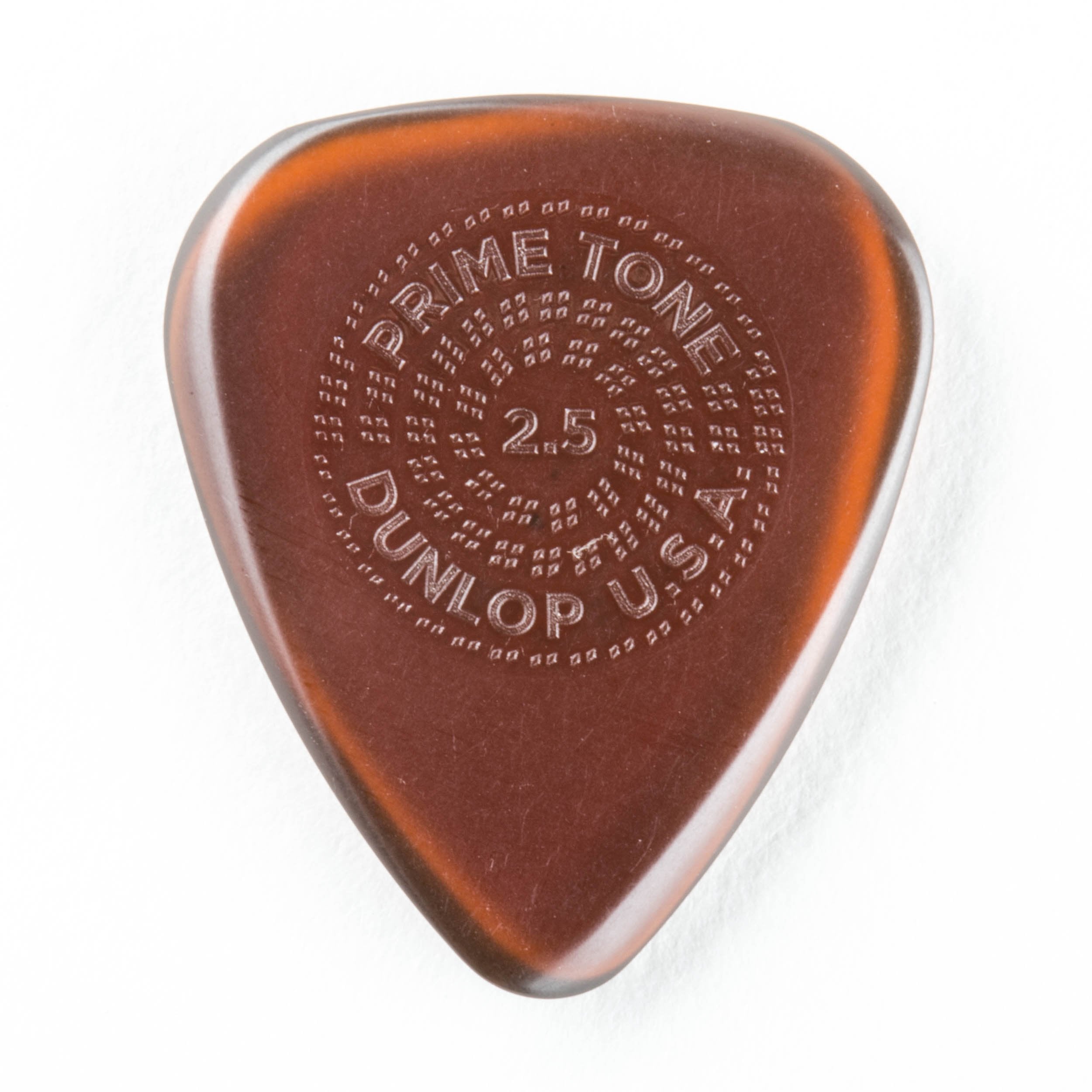 Jim Dunlop Primetone Standard 2.5Mm Sculpted Plectra With Grip 3 Pack (510P2.5)