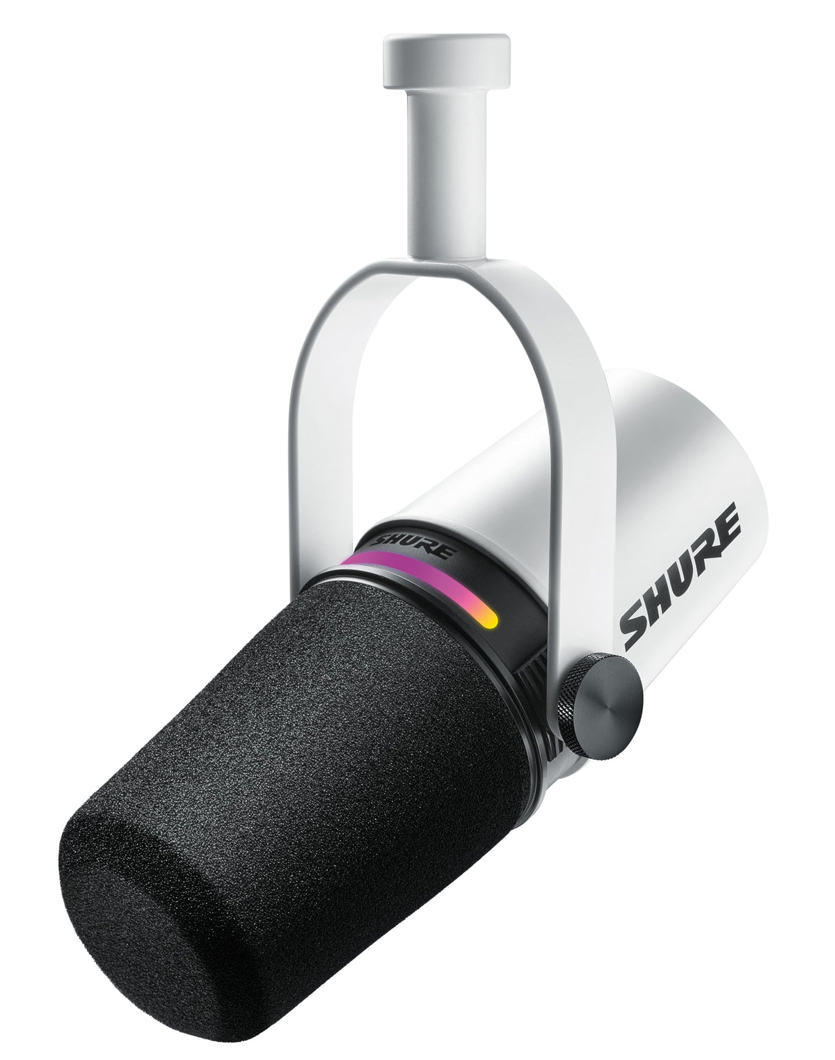 Shure Mv7+ Podcast Dynamic Microphone. Obs Certified, Enhanced Audio, Led Touch Panel, Usb C & Xlr Outputs, Auto Level Mode, Dig