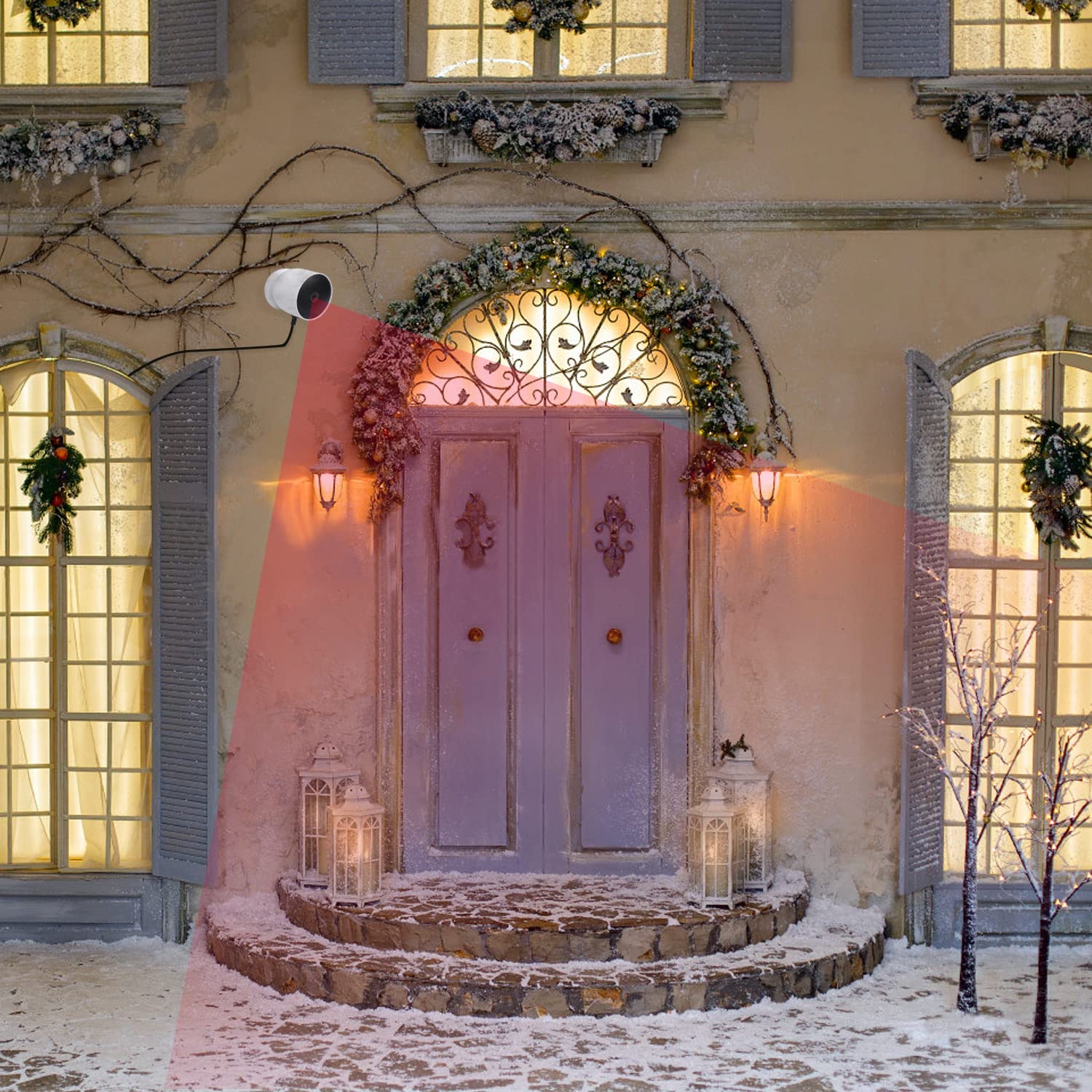 Power Adapter Compatible With Google Nest Cam Outdoor Or Indoor, Battery   6.5Ft/2M Weatherproof Outdoor Charger Cable Power You