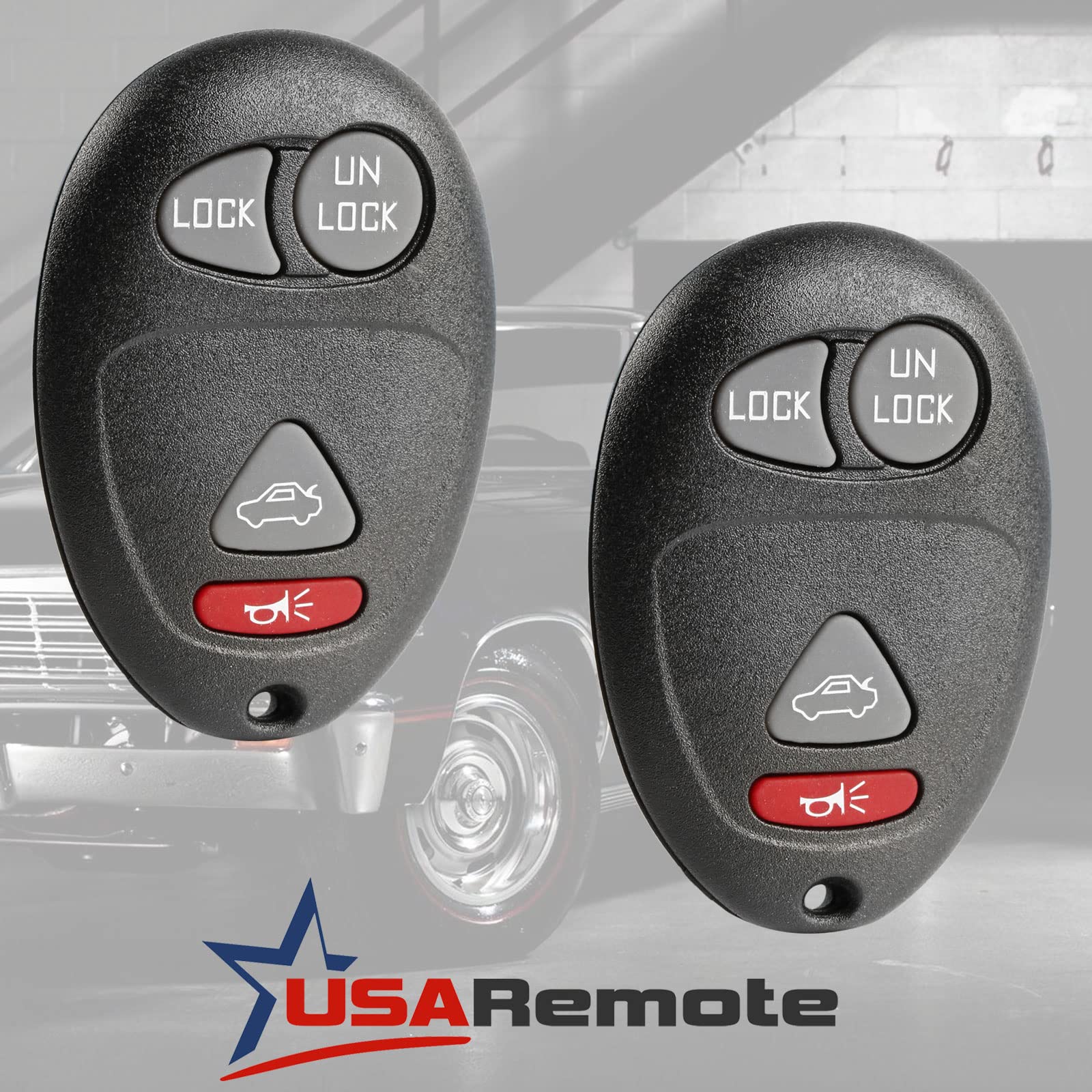 Key Fob Keyless Entry Remote Fits Buick Century Regal Rendezvous/Oldsmobile Intrigue/Pontiac Aztek Grand Prix 2001 2002 2003 200