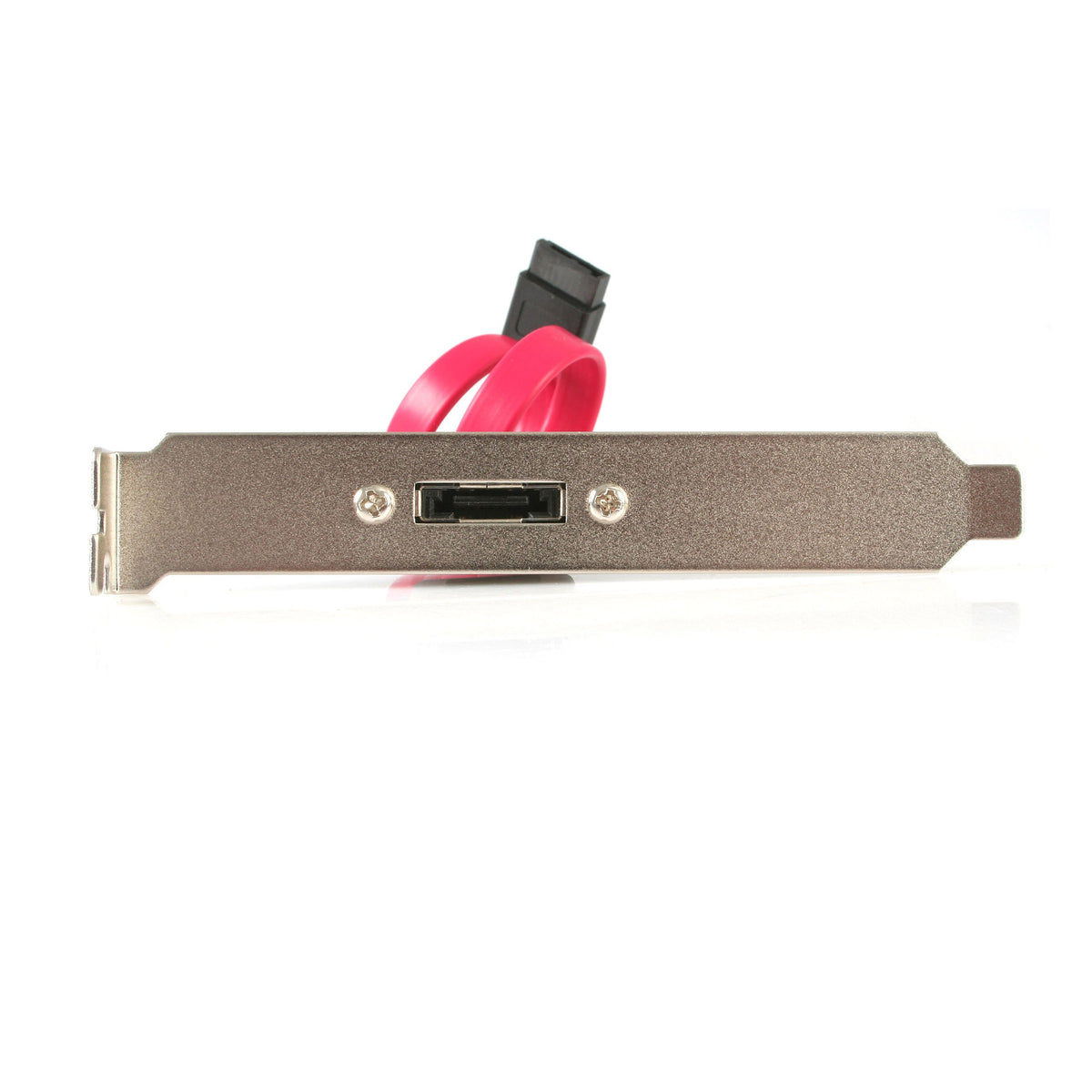 Startech.Com 1 Port Sata To Esata Slot Plate Bracket   Esata Slot Bracket   Sata To Esata Plate   Sata To Esata Bracket (Esatapl