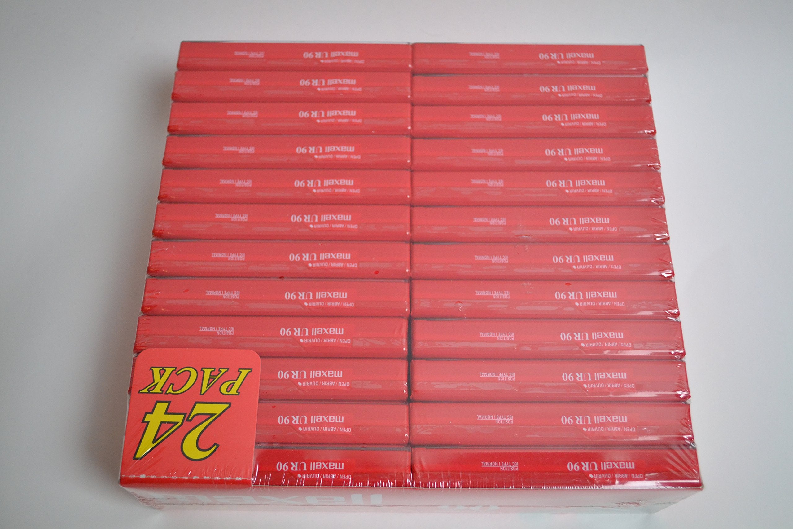 Maxell Ur 90 Audio Cassette 24 Pack