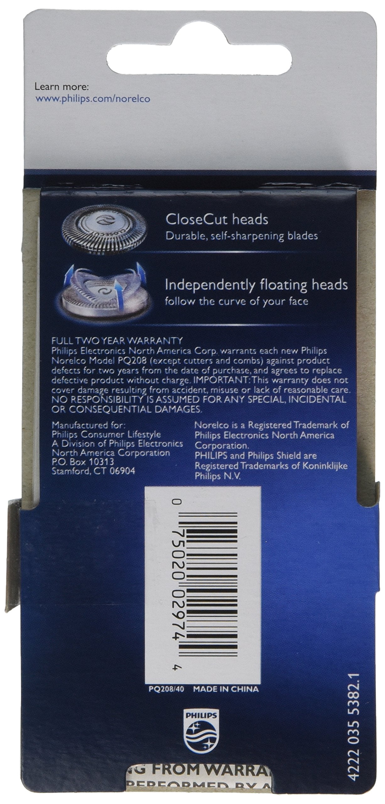 Philips Norelco Pq208/40 Travel Electric Razor