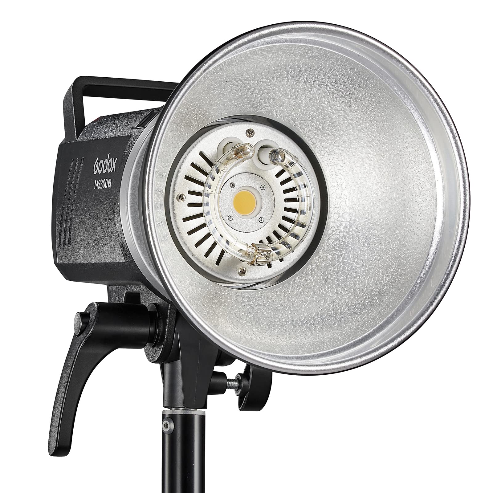 Godox Ms300V Ms300 V Compact Studio Strobe Flash Light   300W,Gn58 0.1 1.8S Recycle Time,2.4G X System,Bowens Mount Led Modeling
