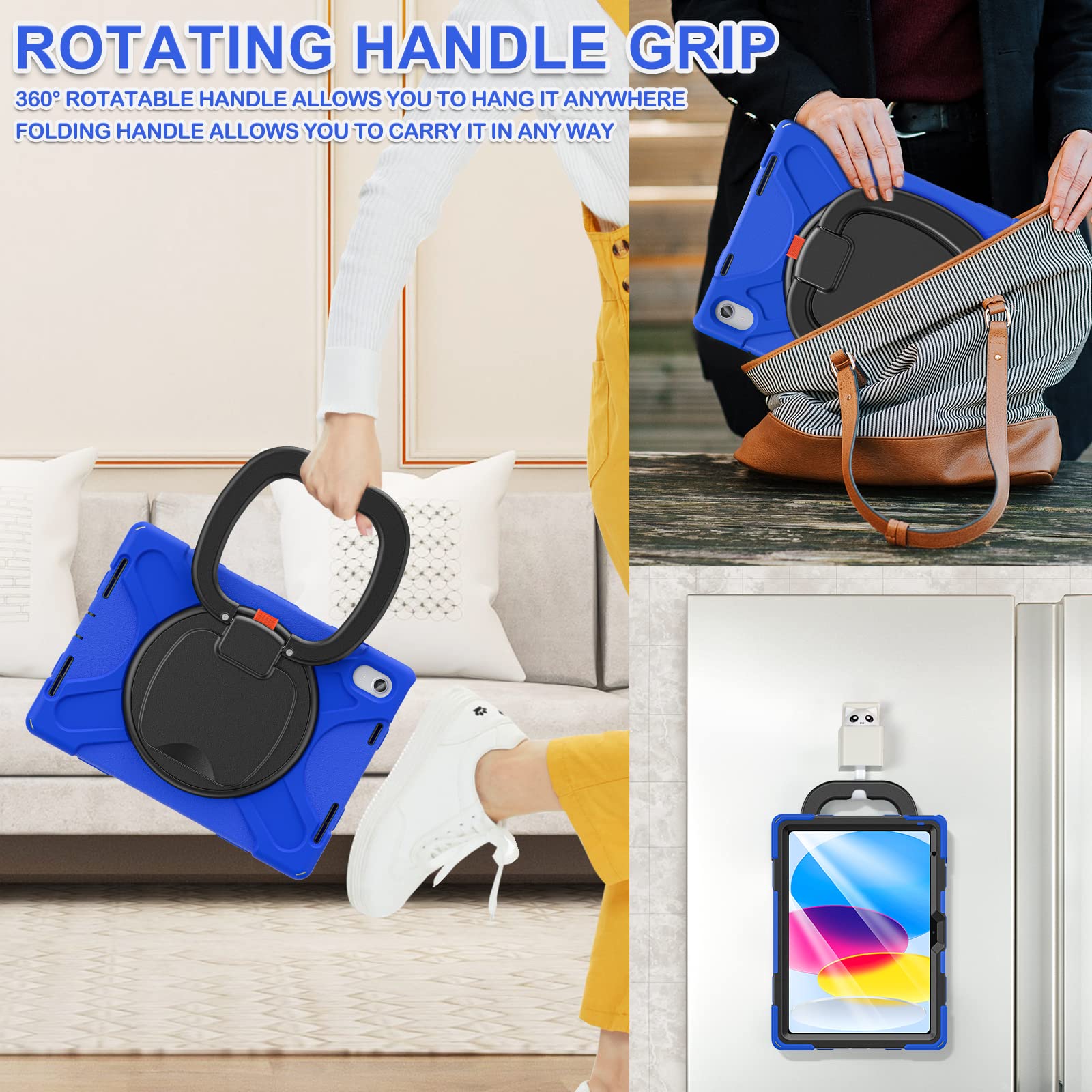 Batyue Case For Ipad 10Th Generation   Shockproof Protection Cover For 2022 10.9 Inch Ipad (10Th Generation) With Screen Protect