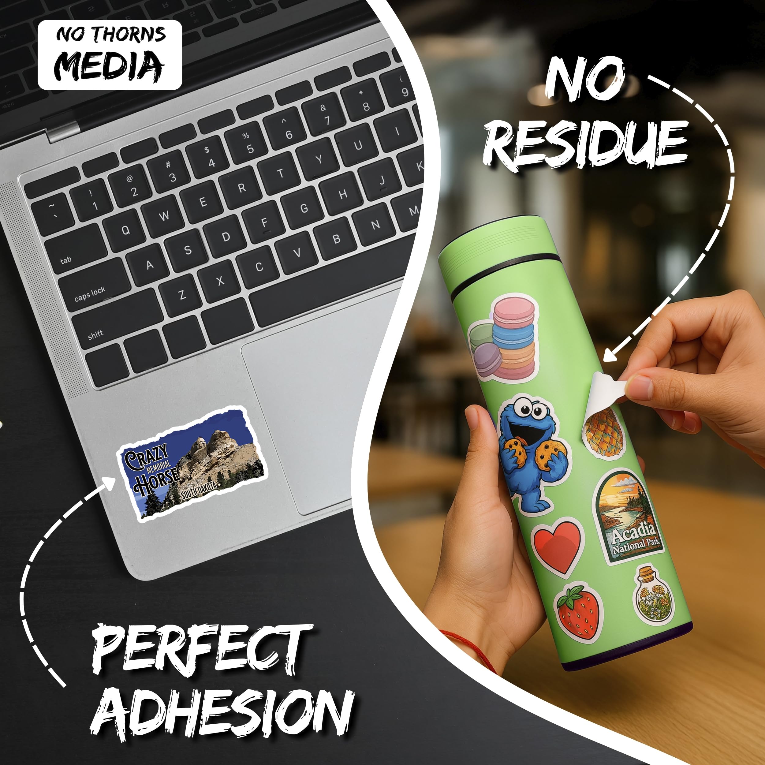 Crazy Horse Memorial South Dakota Sticker 4 Inch Travel Souvenir City - Waterproof Vinyl Decal For Laptop Water Bottle Car Tumbl