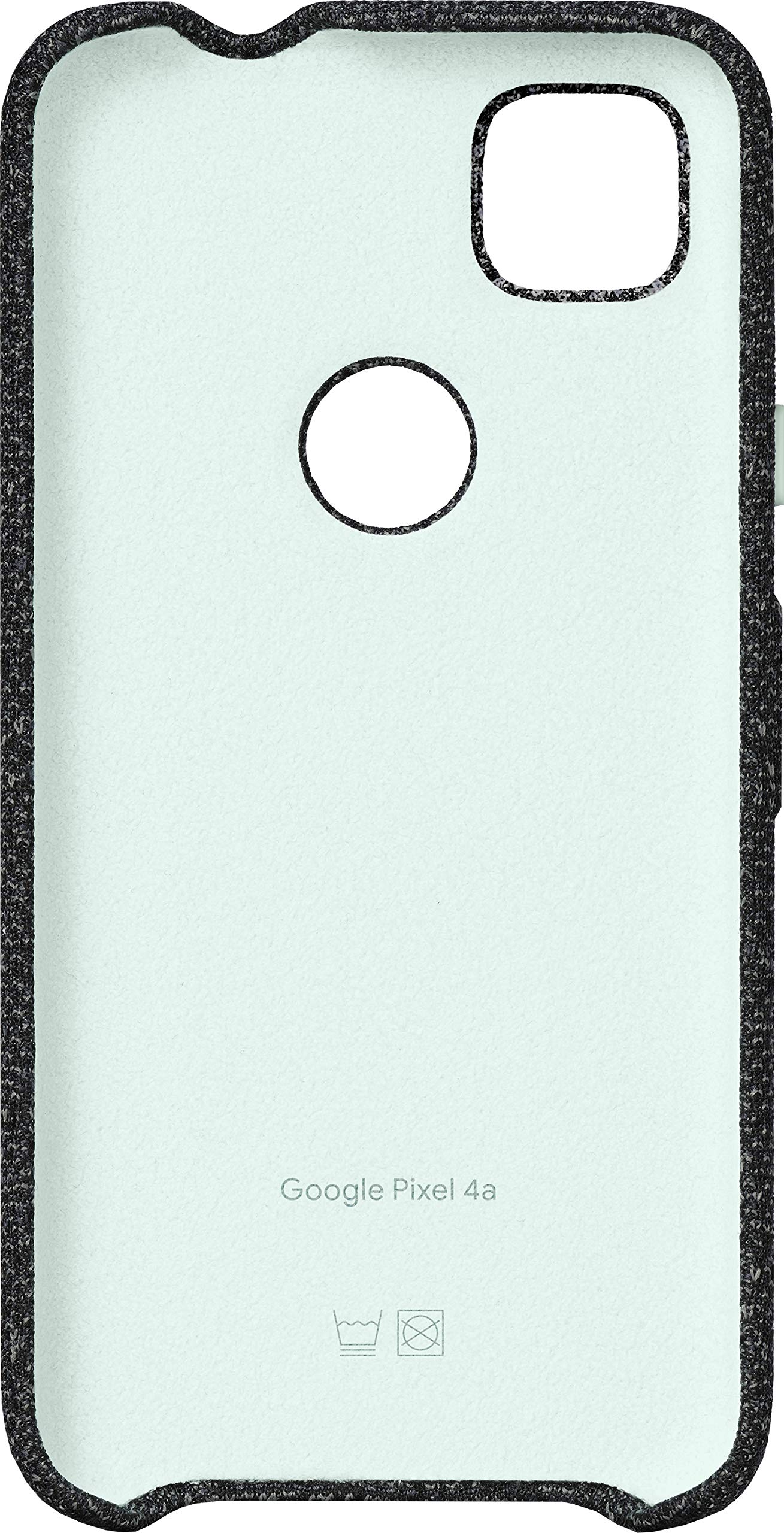 Google Pixel 4A Case   Basically Black, Recycled Pc & Pet Material, Machine Washable, 5.81'' Screen Size Protection