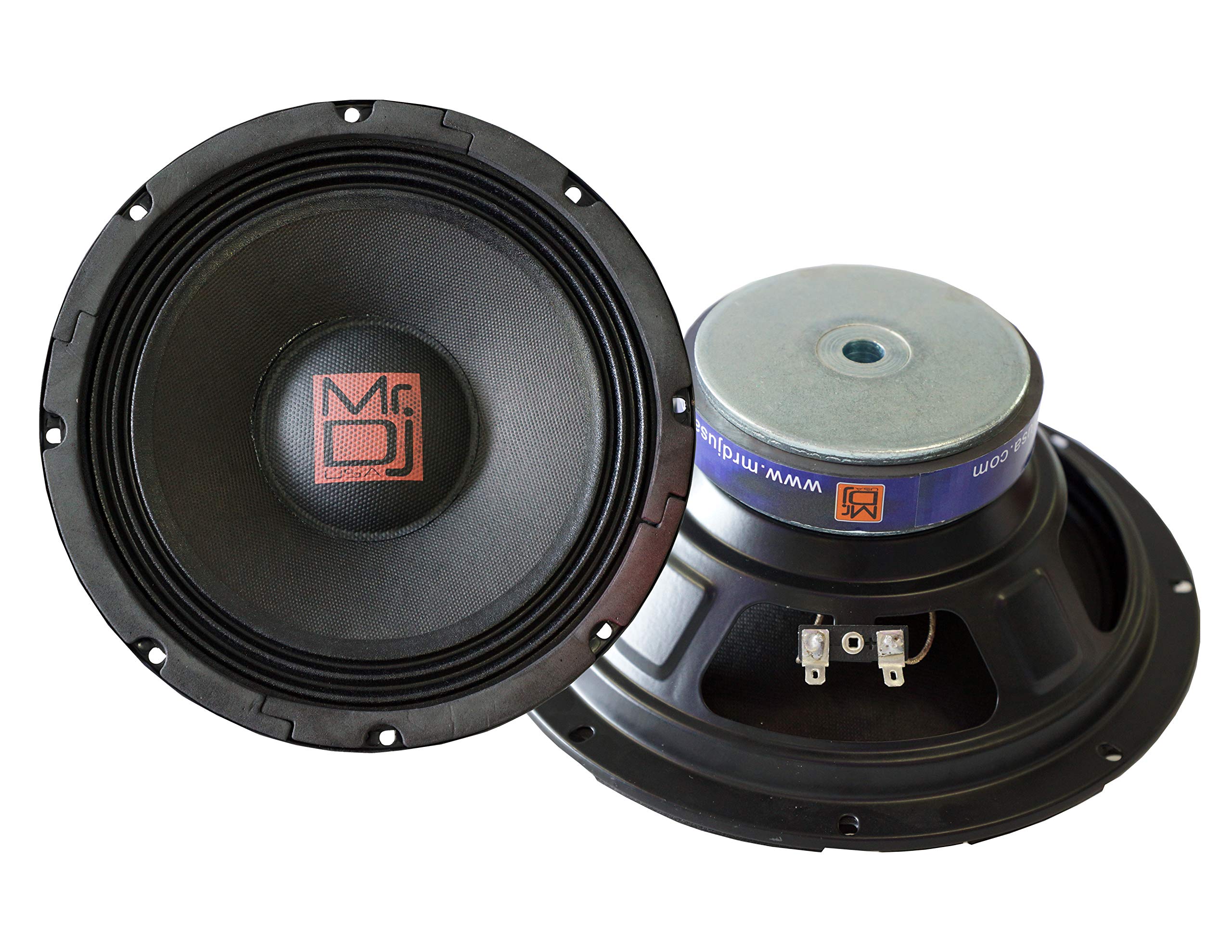 Mr. Dj Usa Prodw800 8'' Subwoofer Replacement Speaker 8 Ohm Woofer Dj Pa Home Pro Audio
