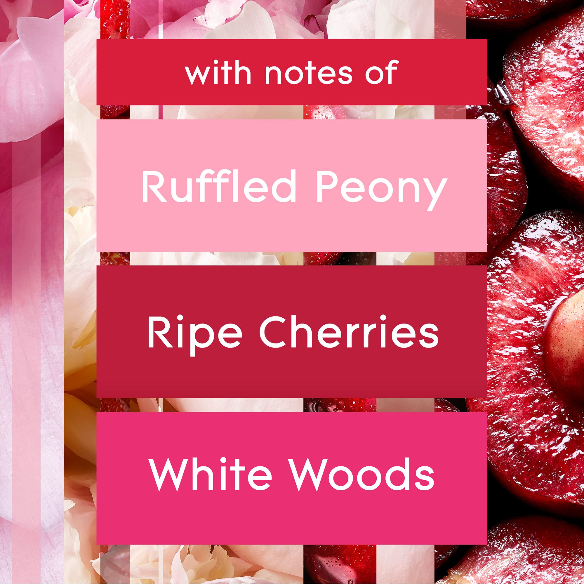 Glade Plugins Refills Air Freshener, Scented And Essential Oils For Home And Bathroom, Blooming Peony & Cherry, 1.34 Fl Oz, 2 Co