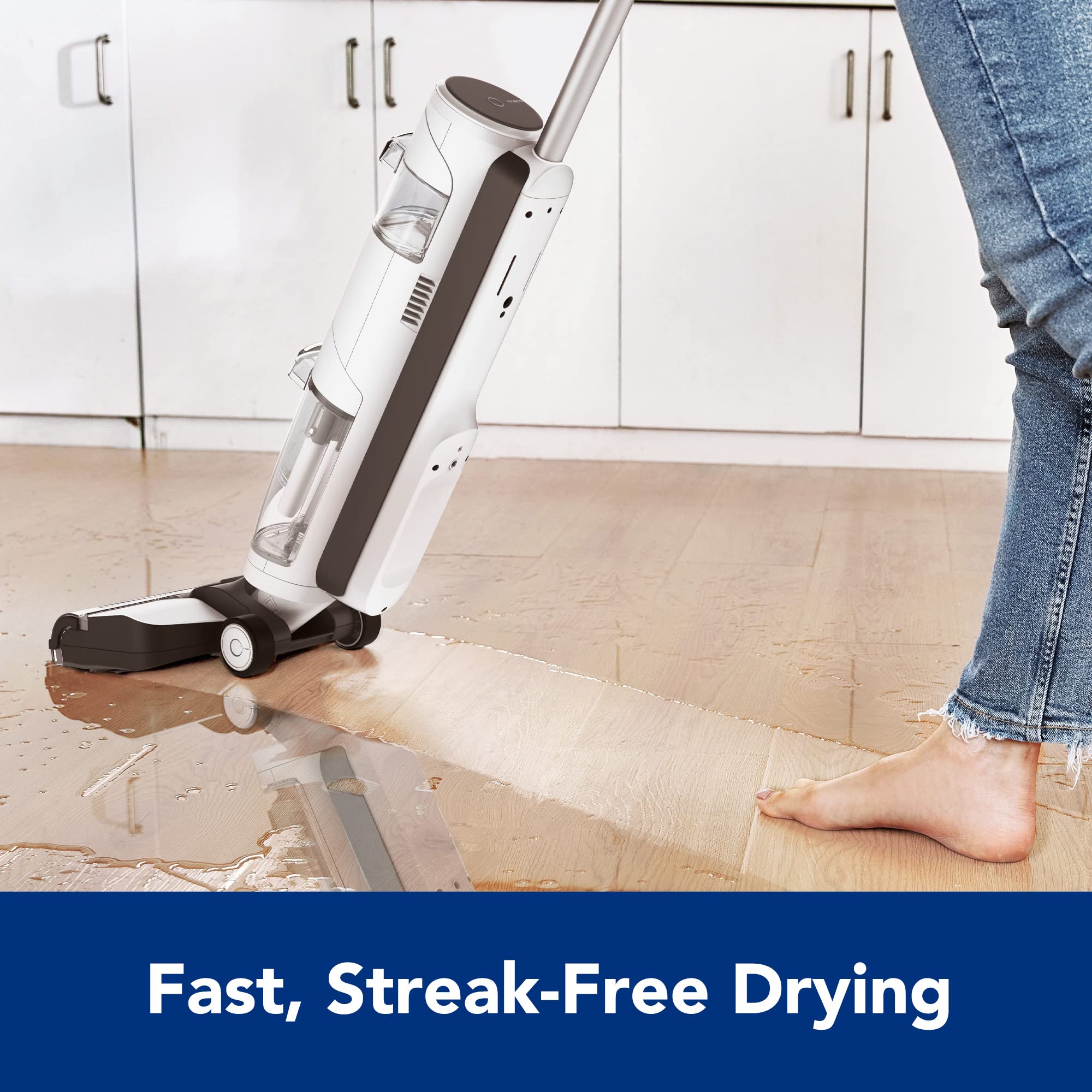 Tineco Ifloor 3 Breeze Complete Wet Dry Vacuum Cordless Floor Cleaner And Mop One Step Cleaning For Hard Floors