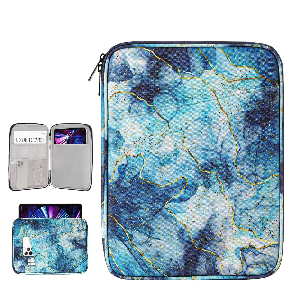 Dadanism 12.9 Inch Tablet Sleeve Bag Carrying Case For Ipad Pro 12.9'' M2 6Th/5Th/4Th/3Rd Gen, Ipad Pro 13'' M4 2024, Ipad Air 1