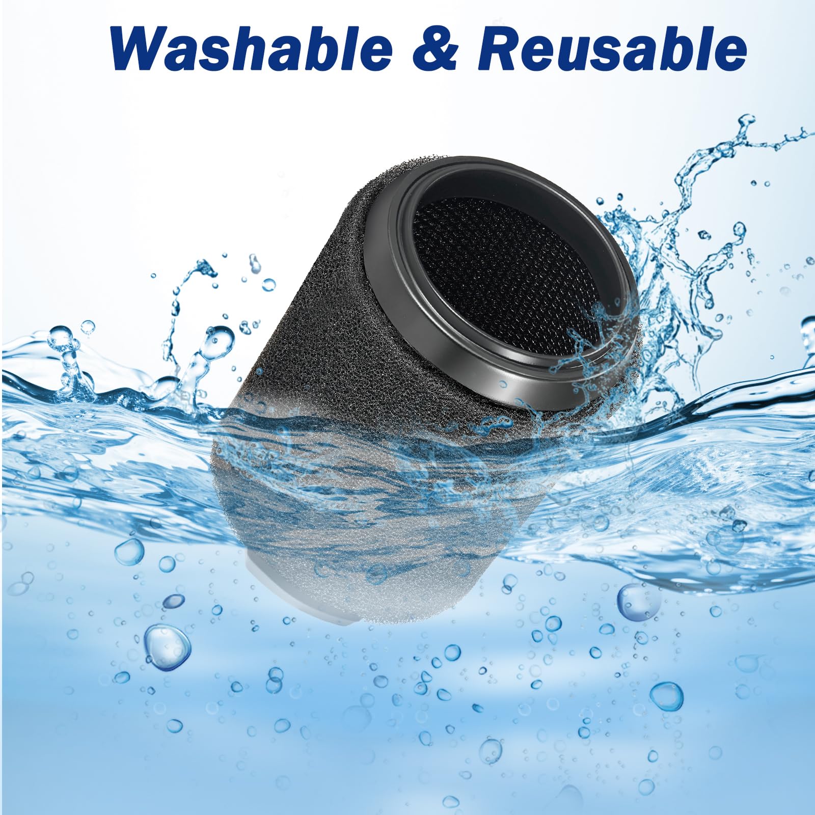 Vf7000 Filter Replacement Compatible With Ridgid 5 20 Gallon Wet/Dry Vacuums Cleaners And Husky 6 9 Gallon Vacuum Cleaners Repla