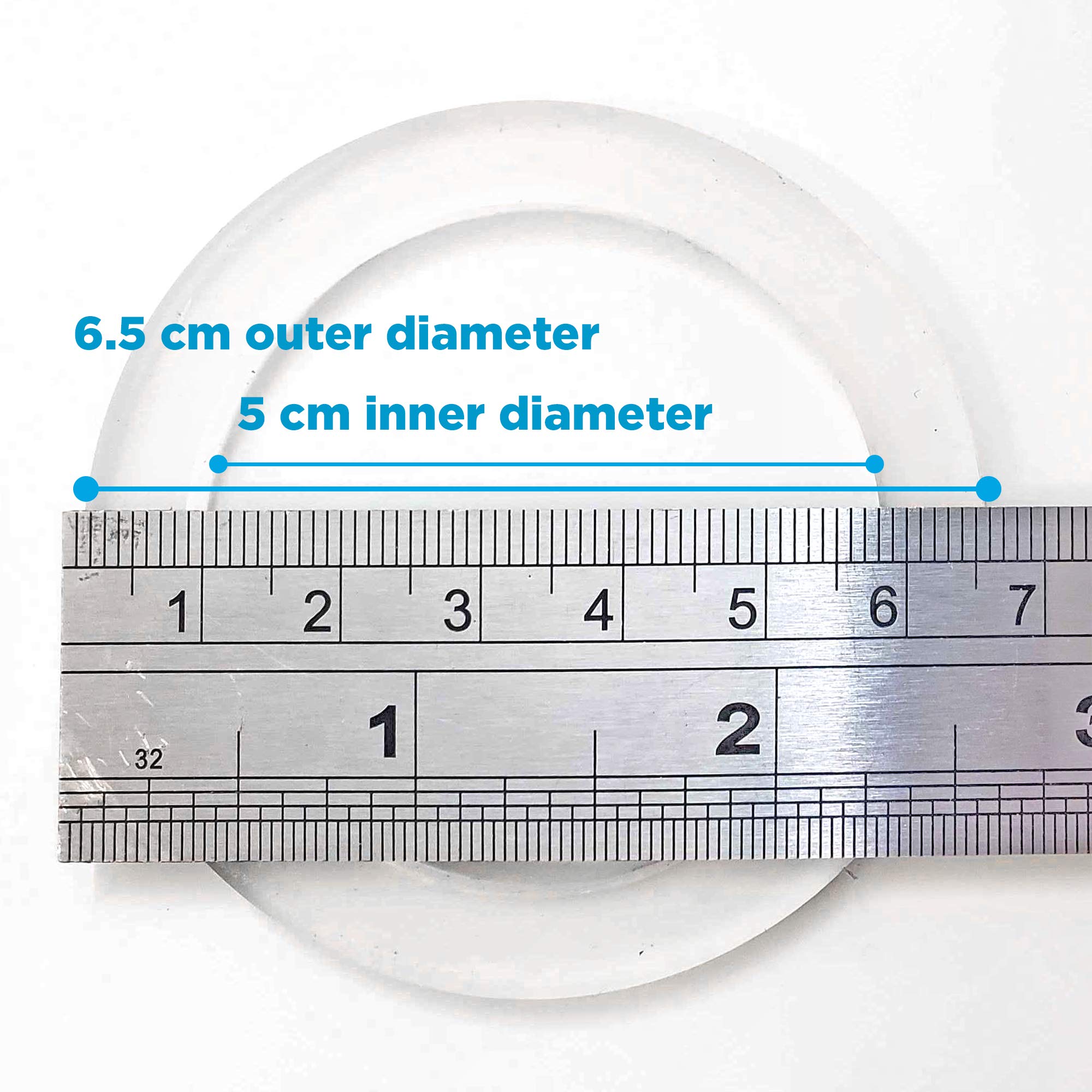 Grosche Milano Stovetop Espresso Maker Replacement   3 Espresso Cup Size Silicone Gasket Seals (3 Seals) & 1 Replacement Filter