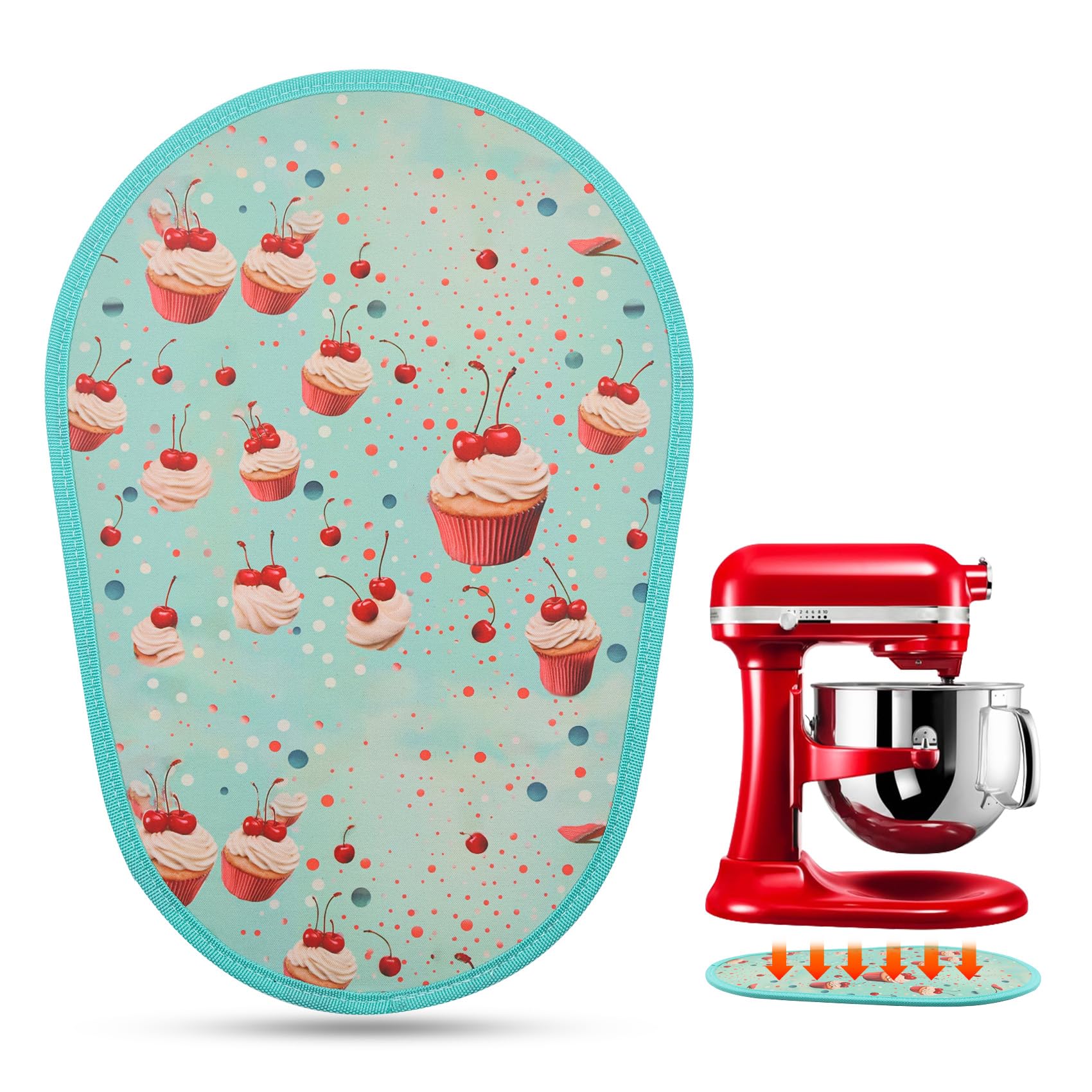 For Kitchen Aid Mixer Slider Mat   Sliding Mat For Kitchen Aid 5 8 Qt Bowl Lift Stand Mixer, Mover Mixer Attachment Professional