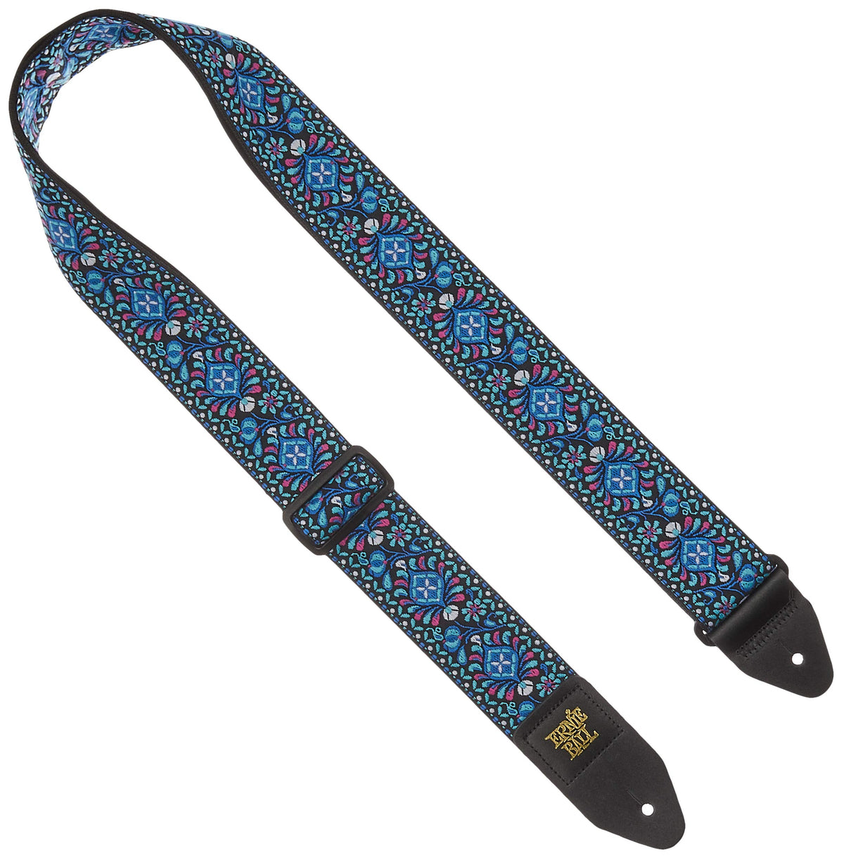 Ernie Ball Jacquard Guitar Strap, Indigo Orchid (P04097)