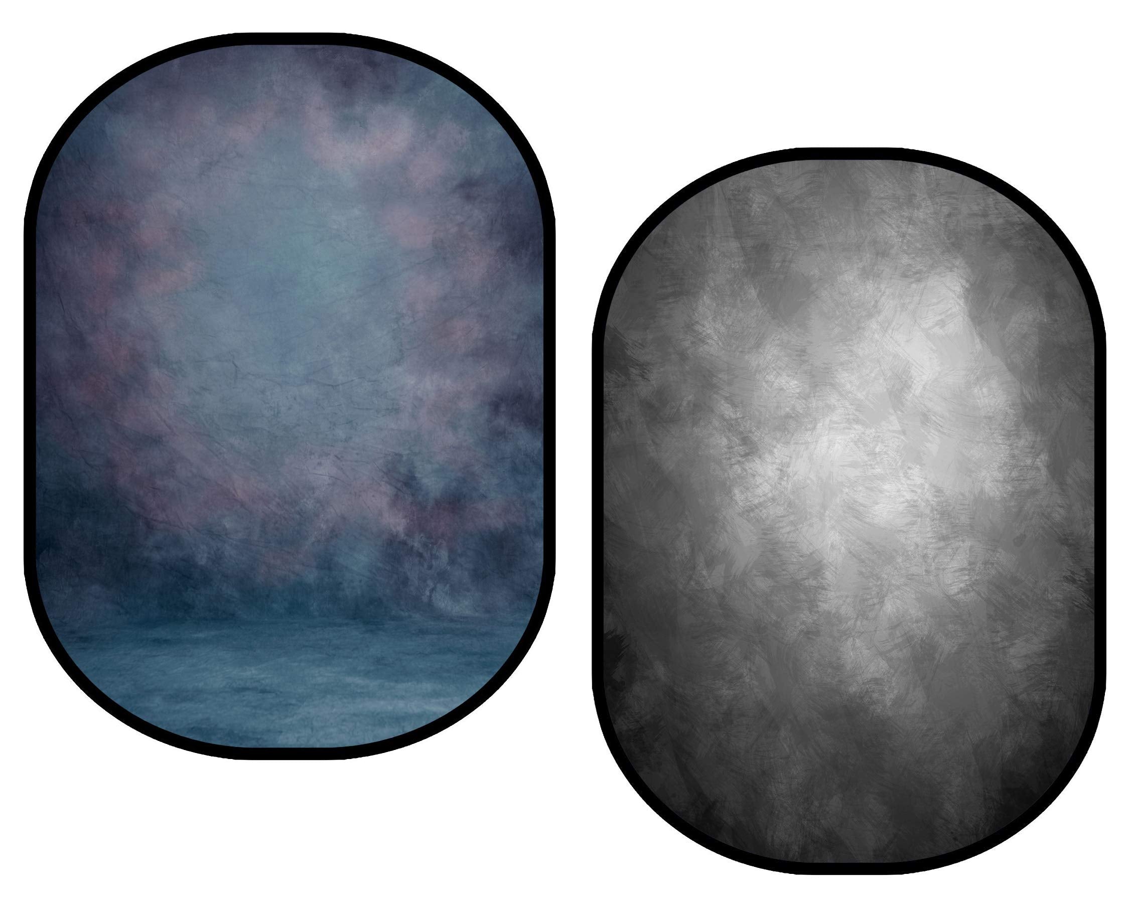 Kate Collapsible Backdrop Pop Up Photo Backdrops Grey Portable Background For Portrait Photography, For Video, For Live Stream,