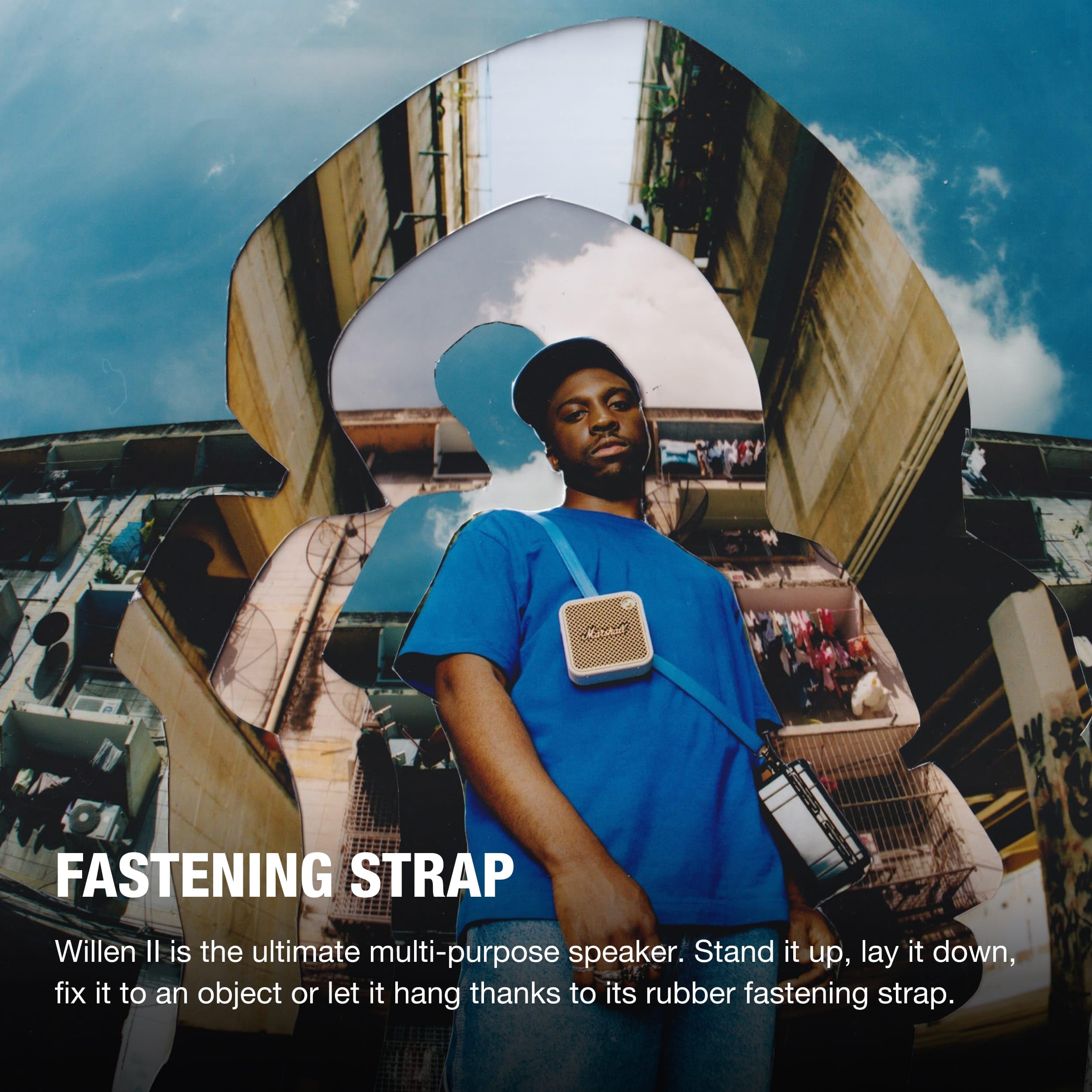 Marshall Willen Ii Bluetooth Portable Speaker - Cream