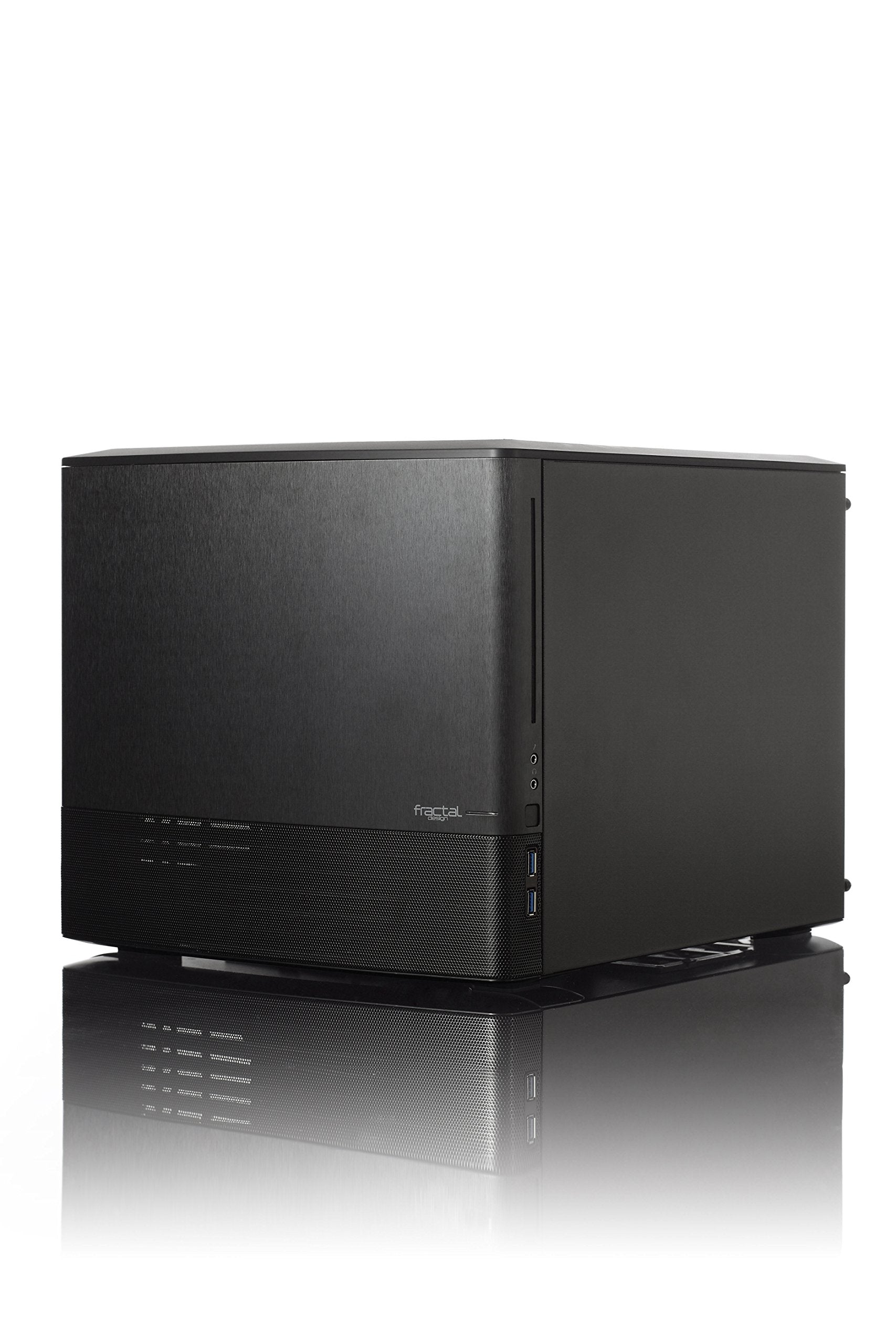 Fractal Design Node 804 No Power Supply Microatx Cube Case Fd Ca Node 804 Bl, Black