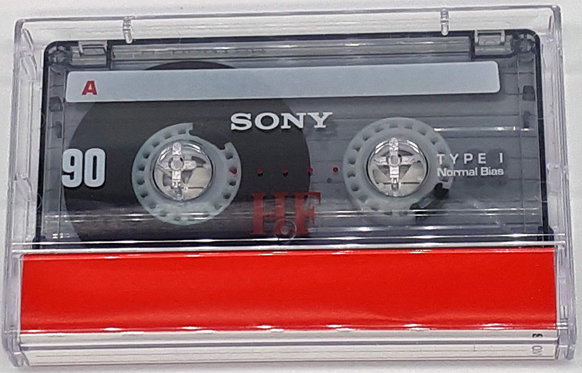 SONY C90HFR STANDARD, 90 MIN CASSETTE TAPE