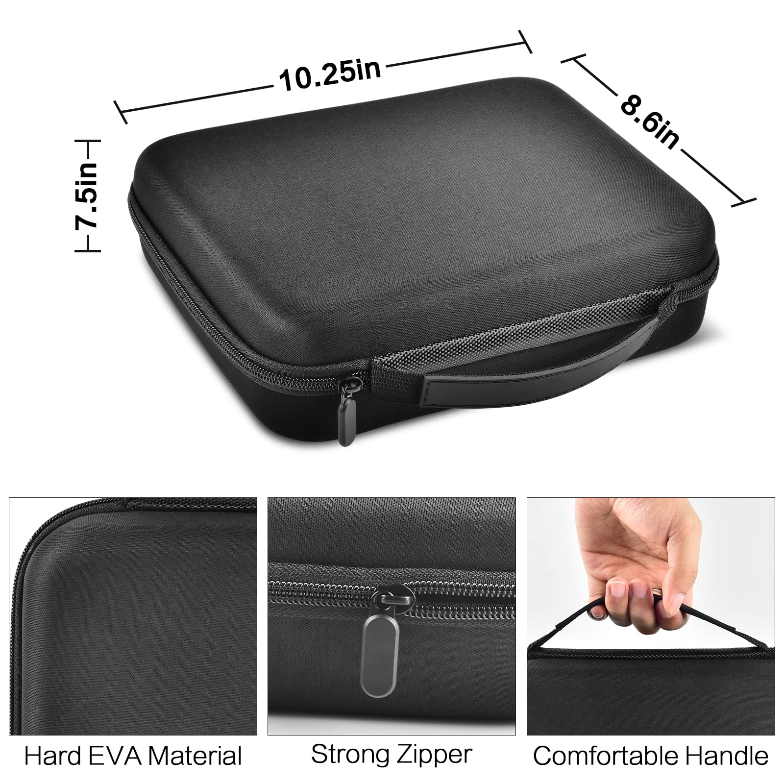 Case Compatible With Philips Multigroom Series 7000,Men'S Grooming Kit With Trimmer Mg7750/49. Storage Holder Fits For 18 Attach