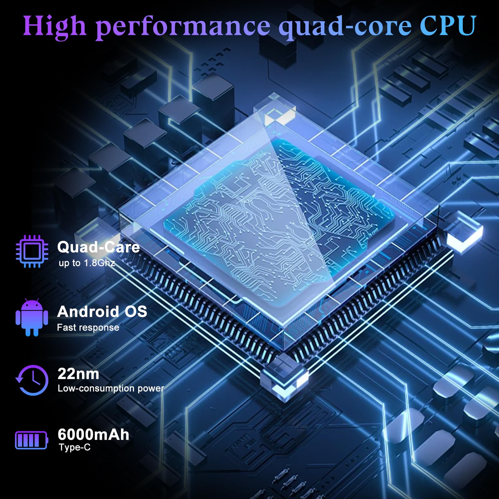 Byandby 2024 Newest Tablets Android 12, 2 In 1 Tablet With Keyboard, 10 Inch Tablets, 4Gb+64Gb/512Gb Expand, 2.4G+5G+Wi Fi 6, Du