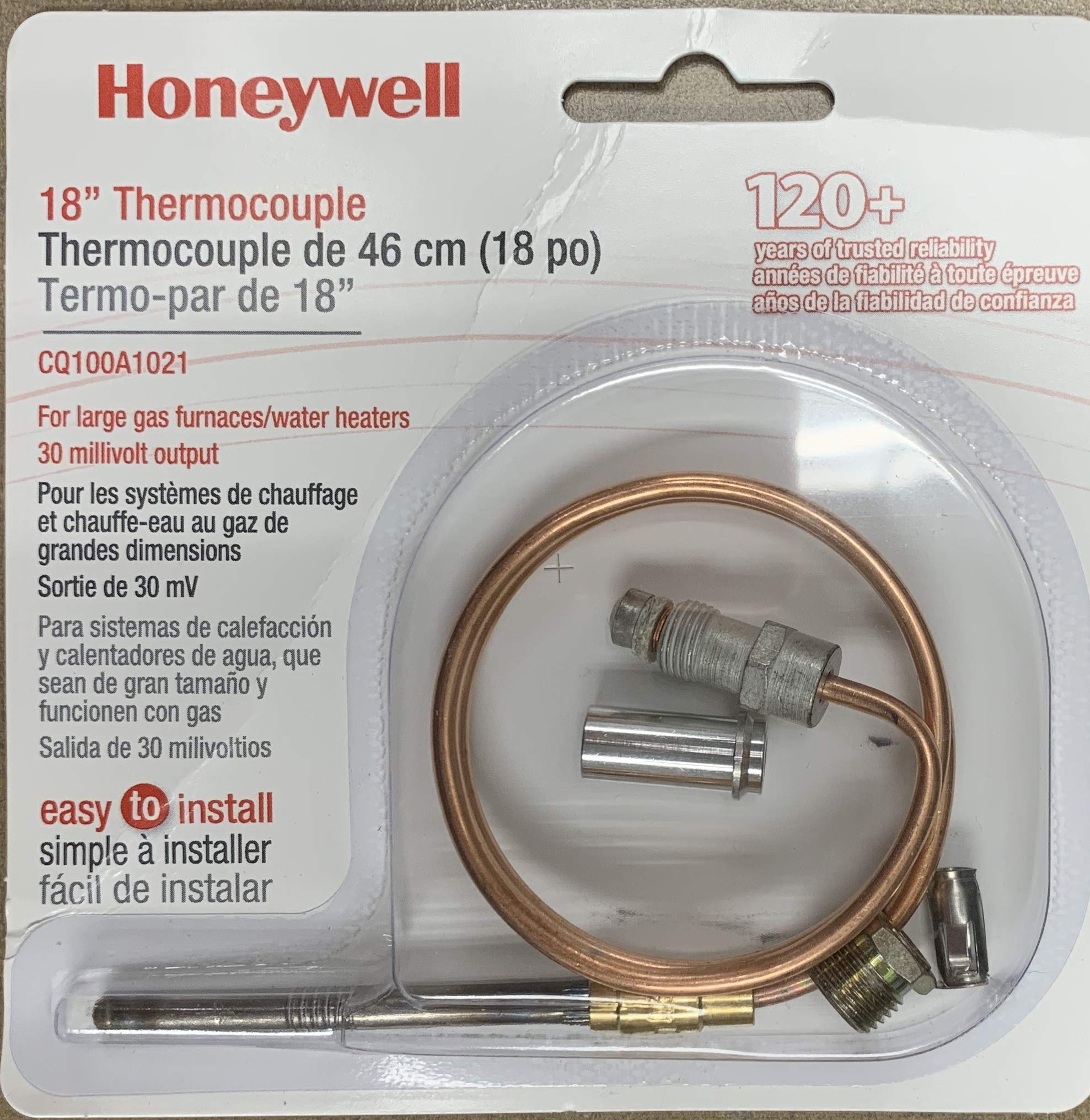 Honeywell CQ100A1021 18 Universal Thermocouple Kits