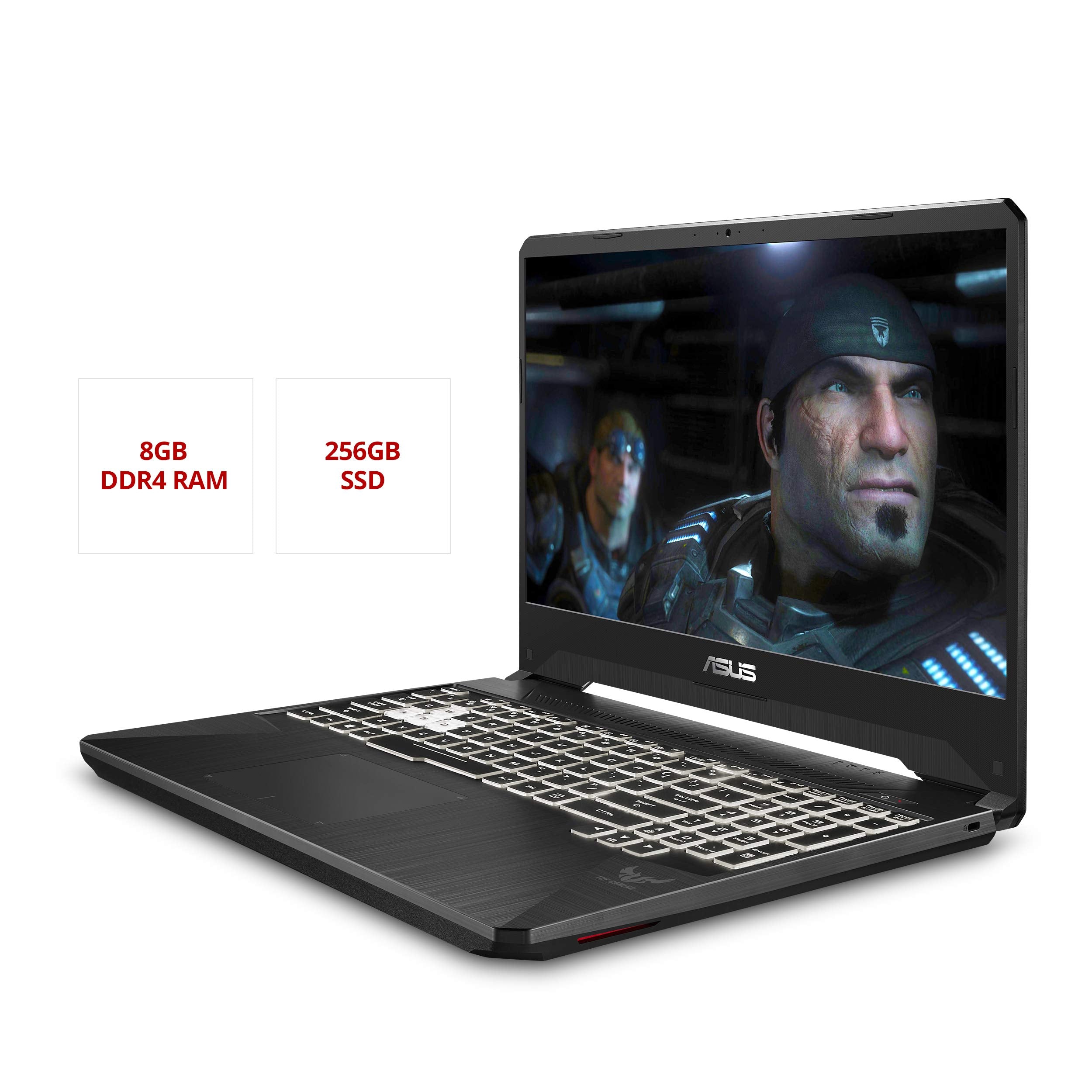 Asus Tuf Fx505Dt Gaming Laptop  15.6'', 120Hz Full Hd, Amd Ryzen 5 R5 3550H Processor, Geforce Gtx 1650 Graphics, 8Gb Ddr4, 256G