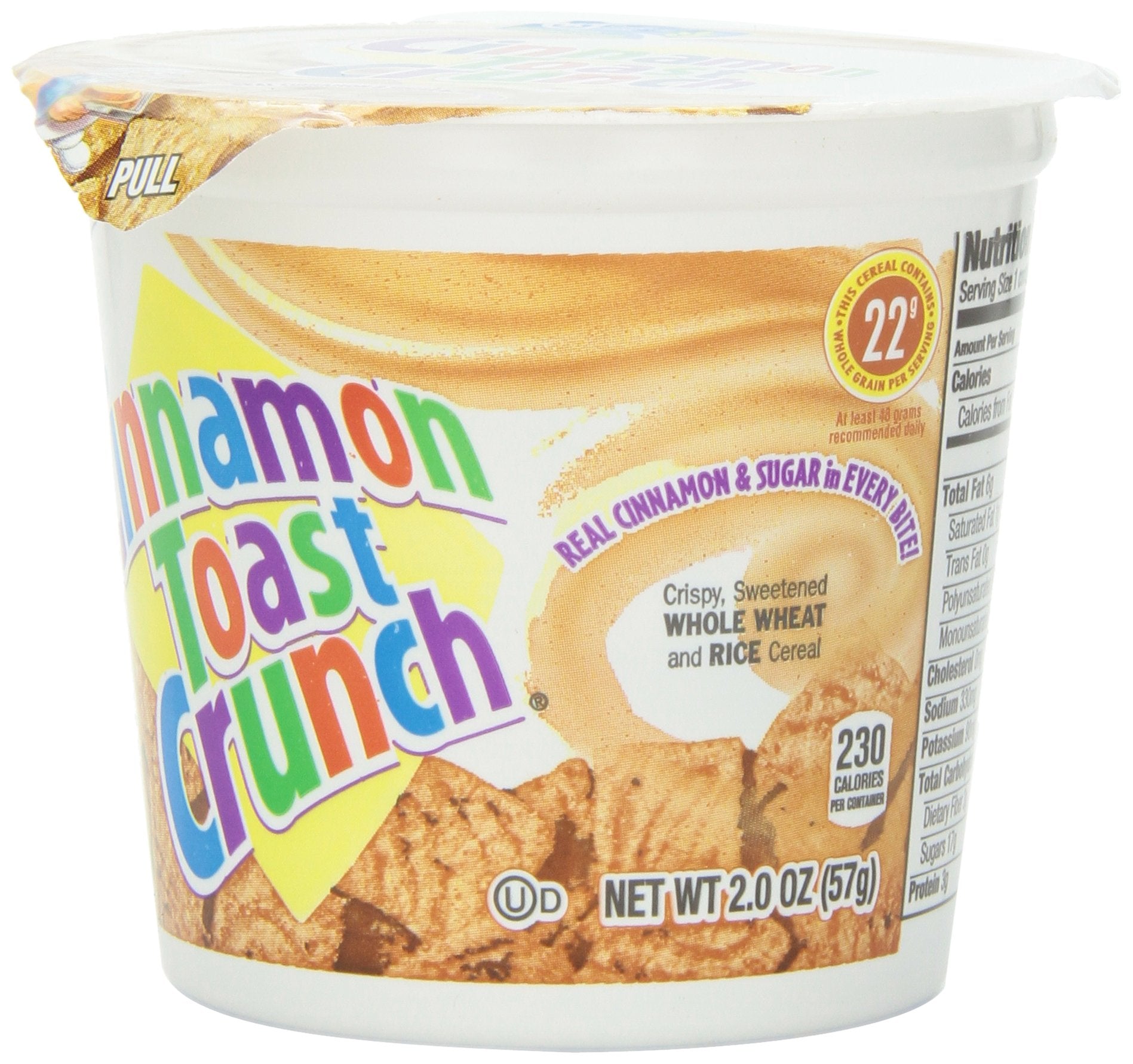 General Mills Cinnamon Toast Crunch, 2 Ounce