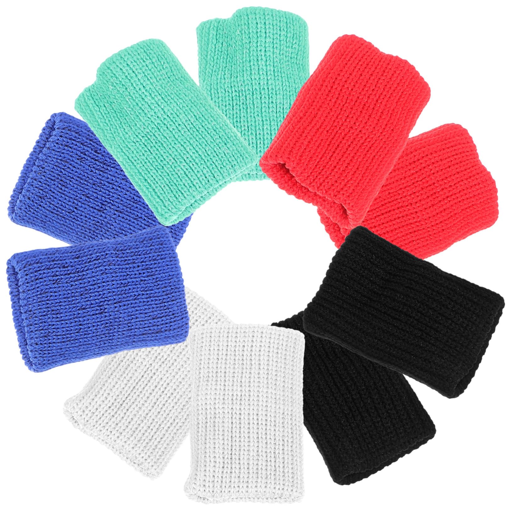 EXCLUZO 10pcs African Drum Finger Cover Protection Sleeve Tambourine Accessories Instrument Finger Sleeve Finger Cover for Tongu