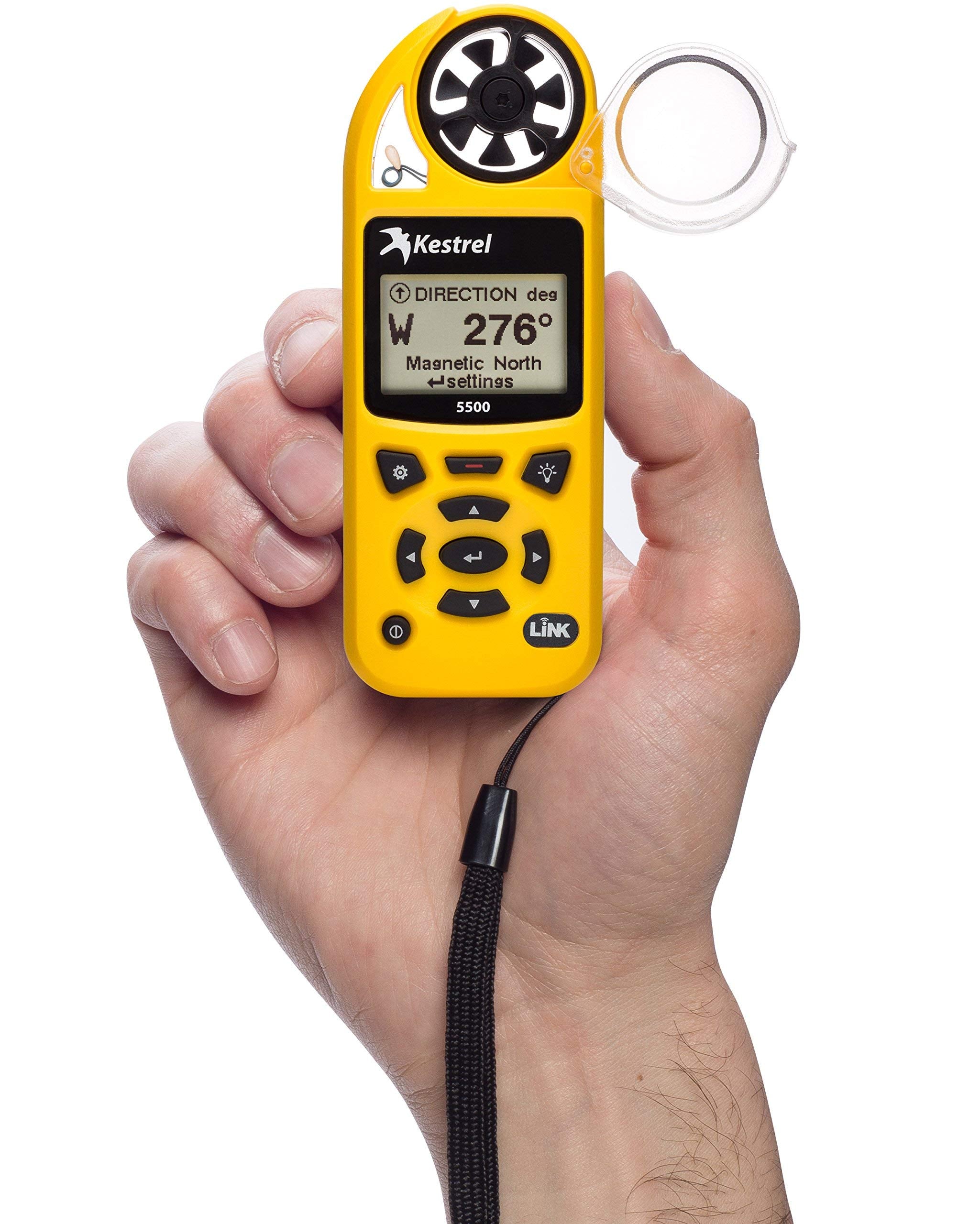 Kestrel 5500 Pocket Weather Meter Non Link, Yellow