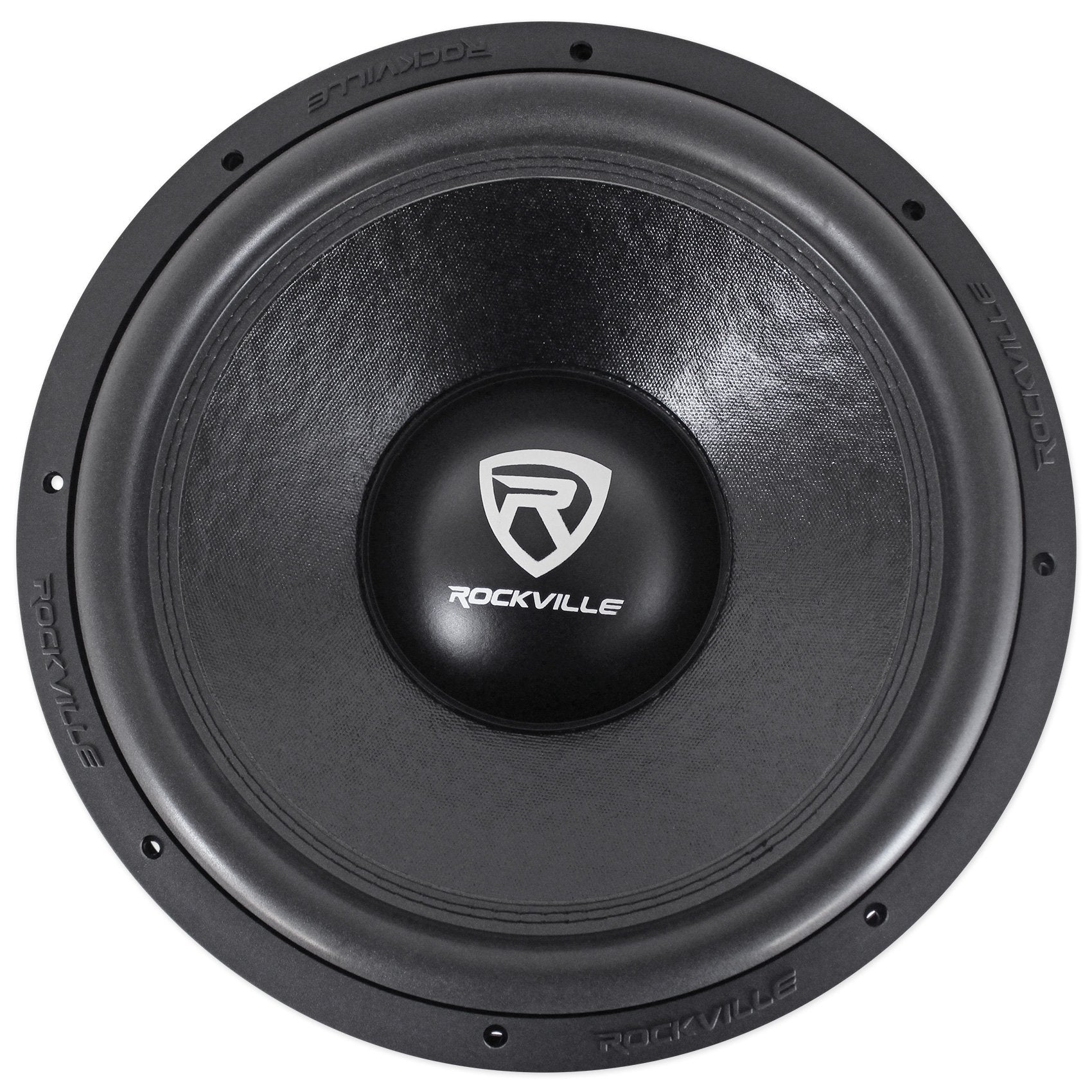 Rockville (2) W15K6D4 V2 15'' 8000W Car Subwoofers Dual 4 Ohm Subs Cea Compliant