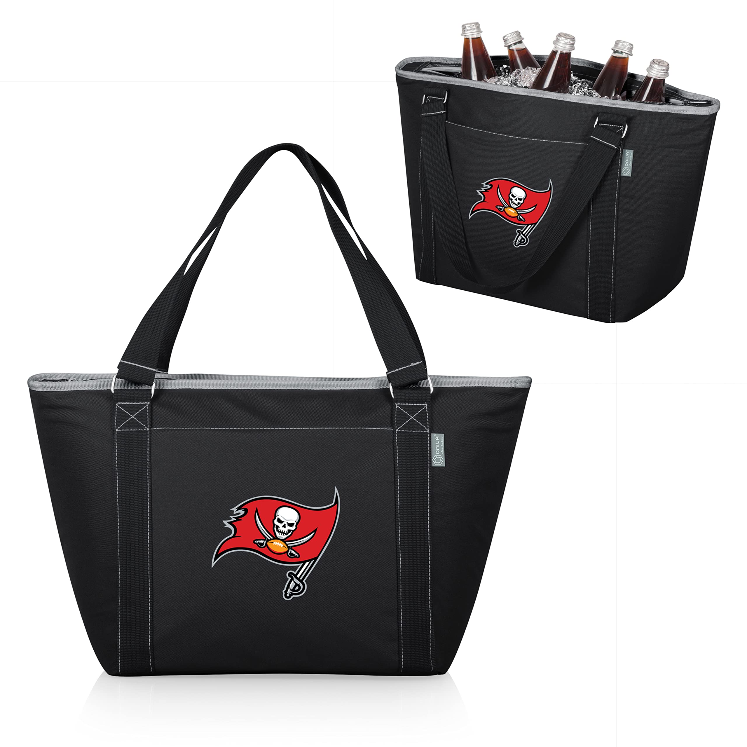 Picnic Time Black Tampa Bay Buccaneers Topanga Cooler Tote