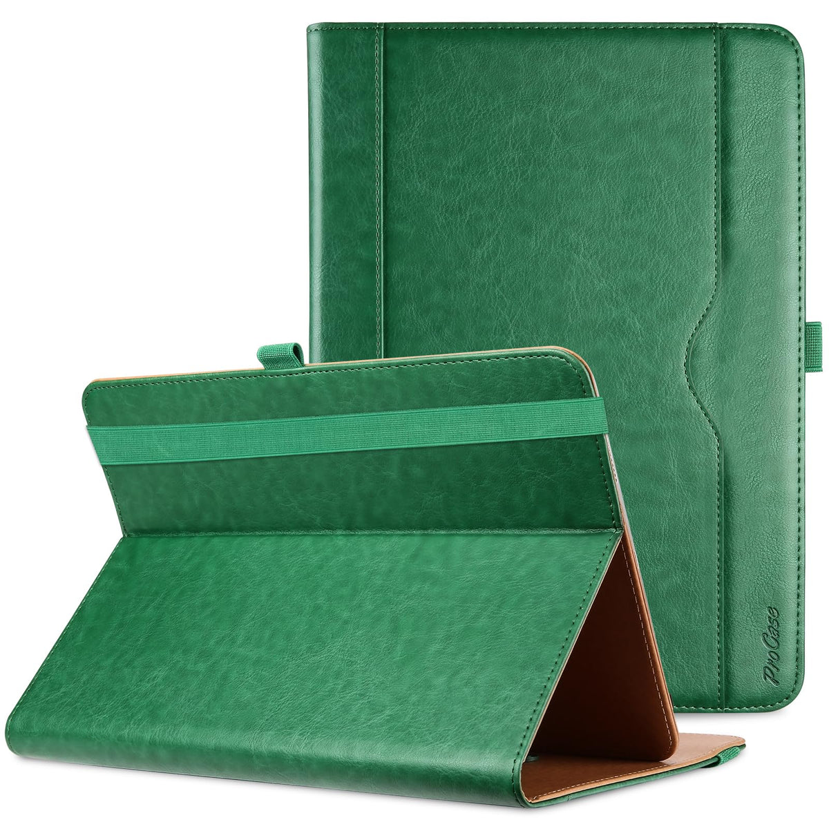 Procase Universal Tablet Case 9' 10.1' Inch, Stand Folio Tablet Case Protective Cover For 9' 9.7' 10' 10.1' Touchscreen Tablet With Multiple Viewing Angles And Pen Holder  Teal