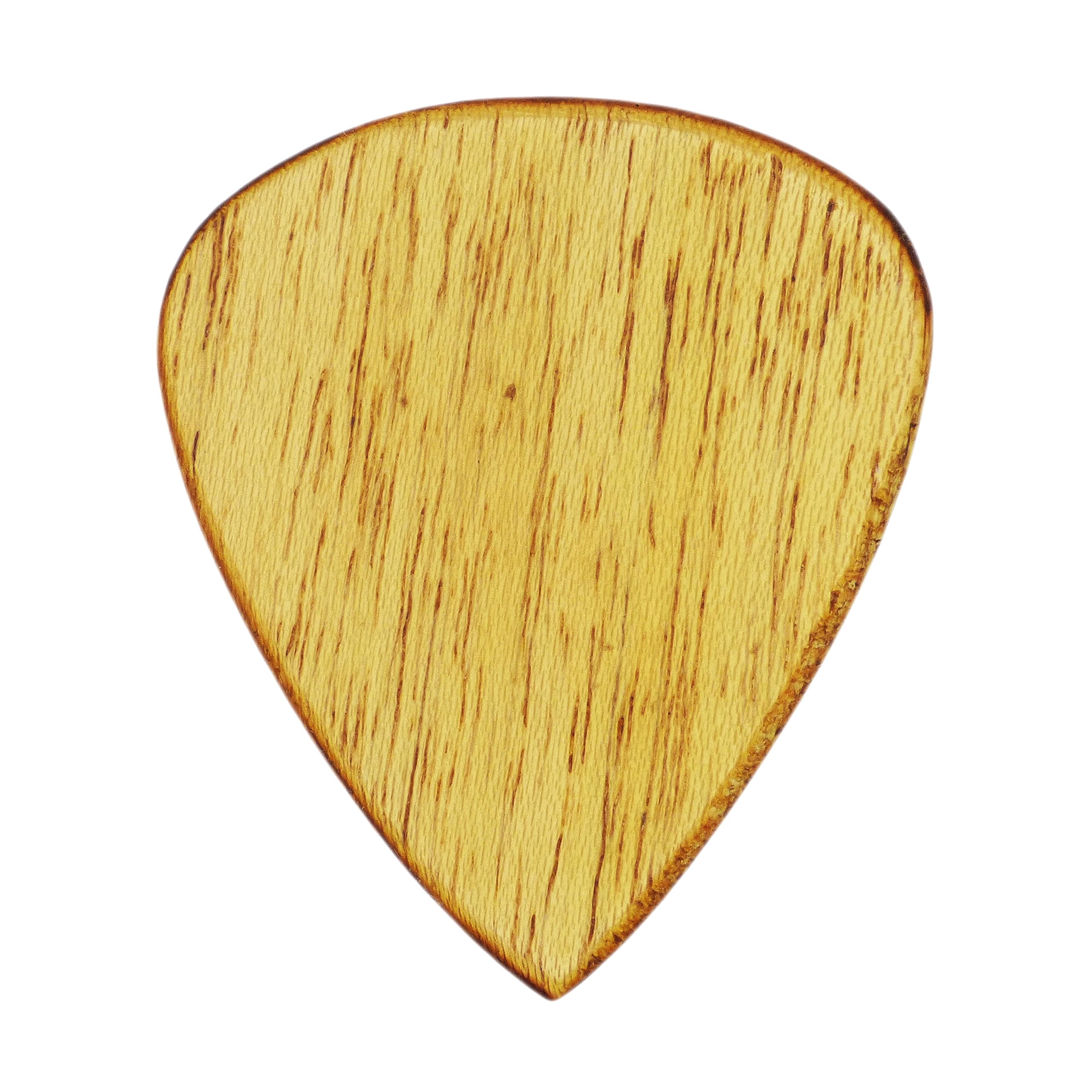 Mulberry Wood Guitar Or Bass Pick   1.5 Mm Heavy Gauge   351 Shape   Natural Finish Handmade Specialty Exotic Plectrum   24 Pack