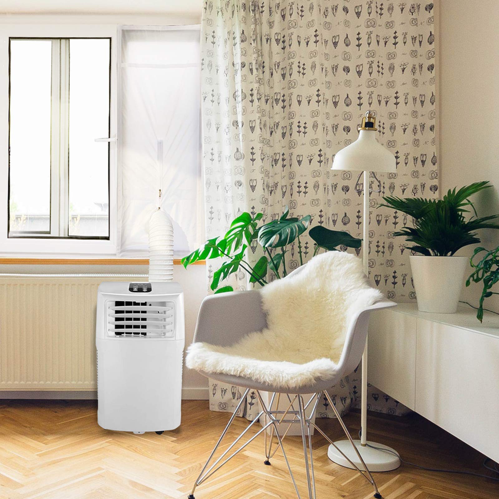 Hoomee Air Lock For Portable Air Conditioner,Window Seal For Mobile Air Conditioning. Max Size 14X60 Inch