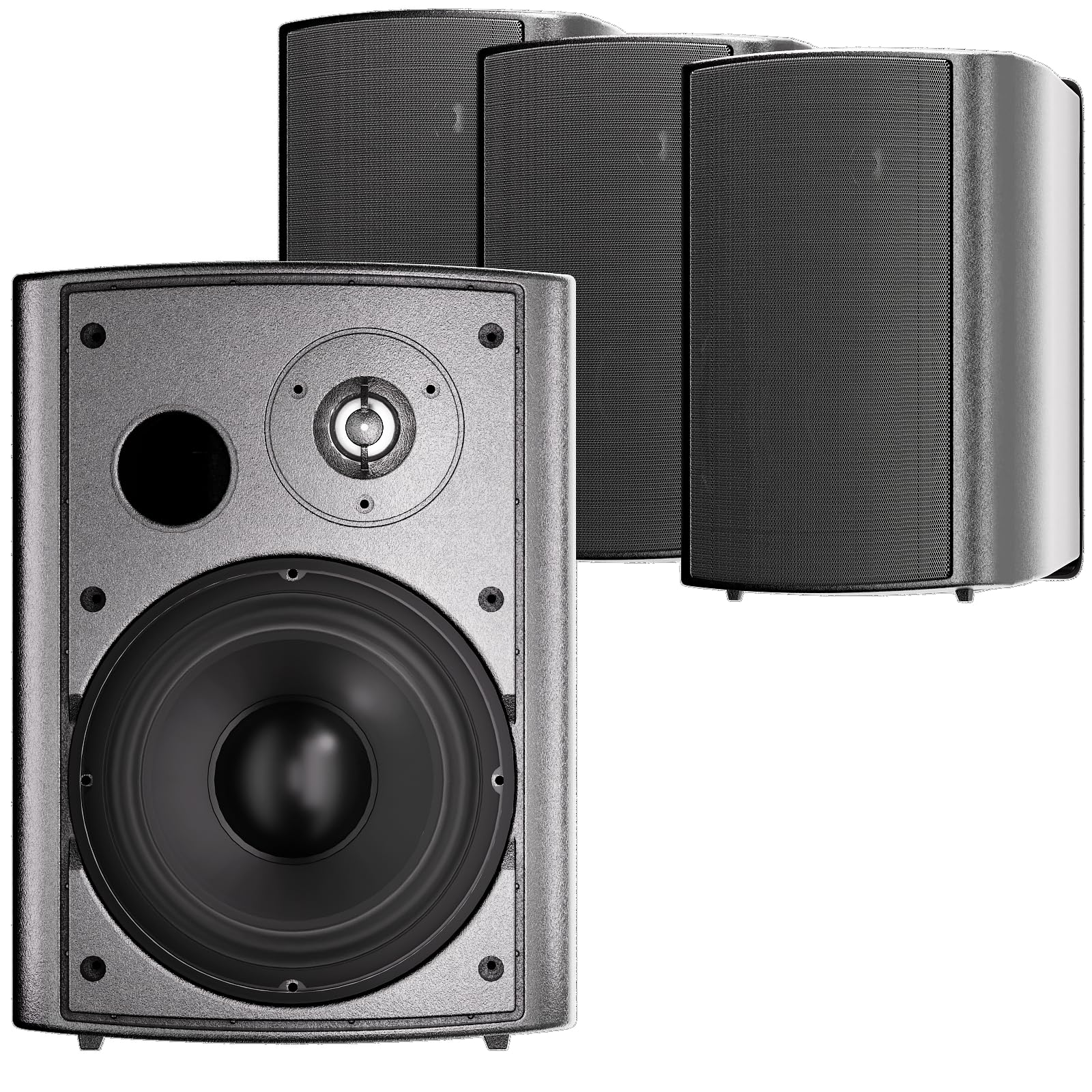 Studiofinix 6.5 Inch Outdoor Speakers Wired Waterproof,Wall Mounted Passive Speakers,800Watt Powerful Bass,For Home Patio Porch