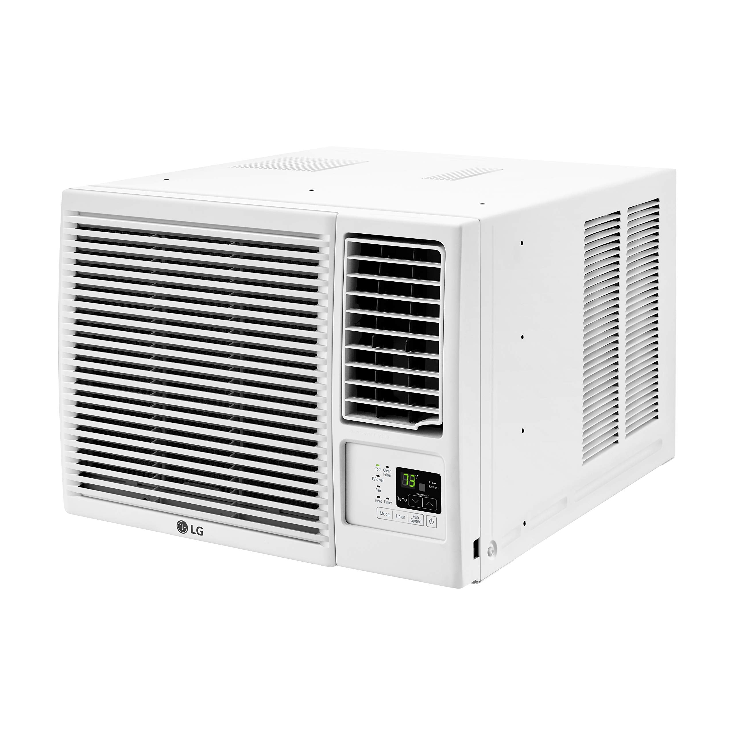 Lg 23,000 Btu Window Air Conditioner With Heat, 230V, Ac Heater Combo Window Unit For Rooms Up To 1400 Sq. Ft., Perfect For Livi